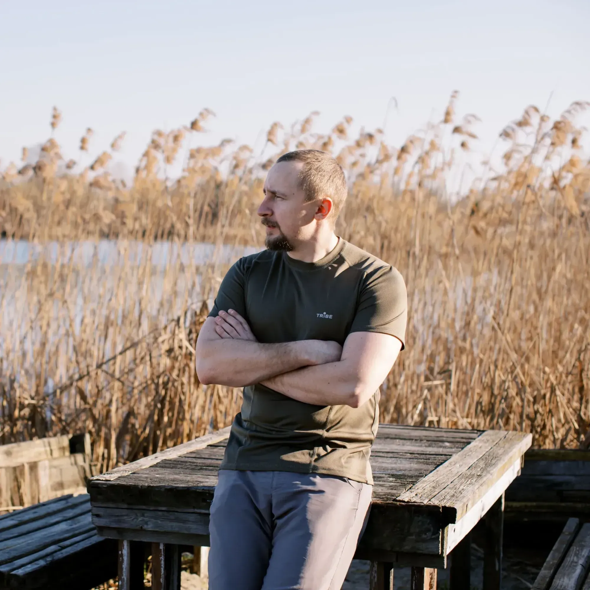 Футболка Tribe Coolpass SS T-KI-0006-olive M - 7 Футболка Tribe Coolpass SS T-KI-0006-olive M - 7 - Robinzon.ua