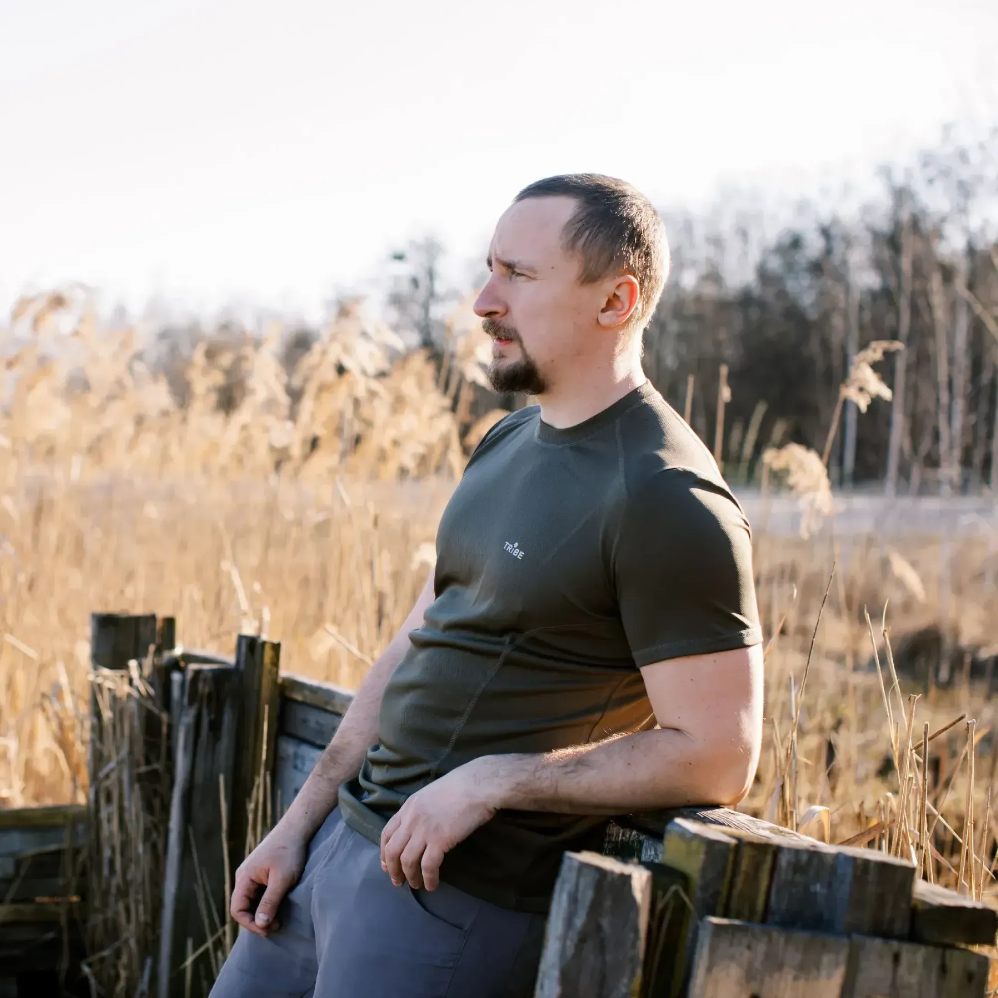 Футболка Tribe Coolpass SS T-KI-0006-olive 2XL - 6 - Robinzon.ua