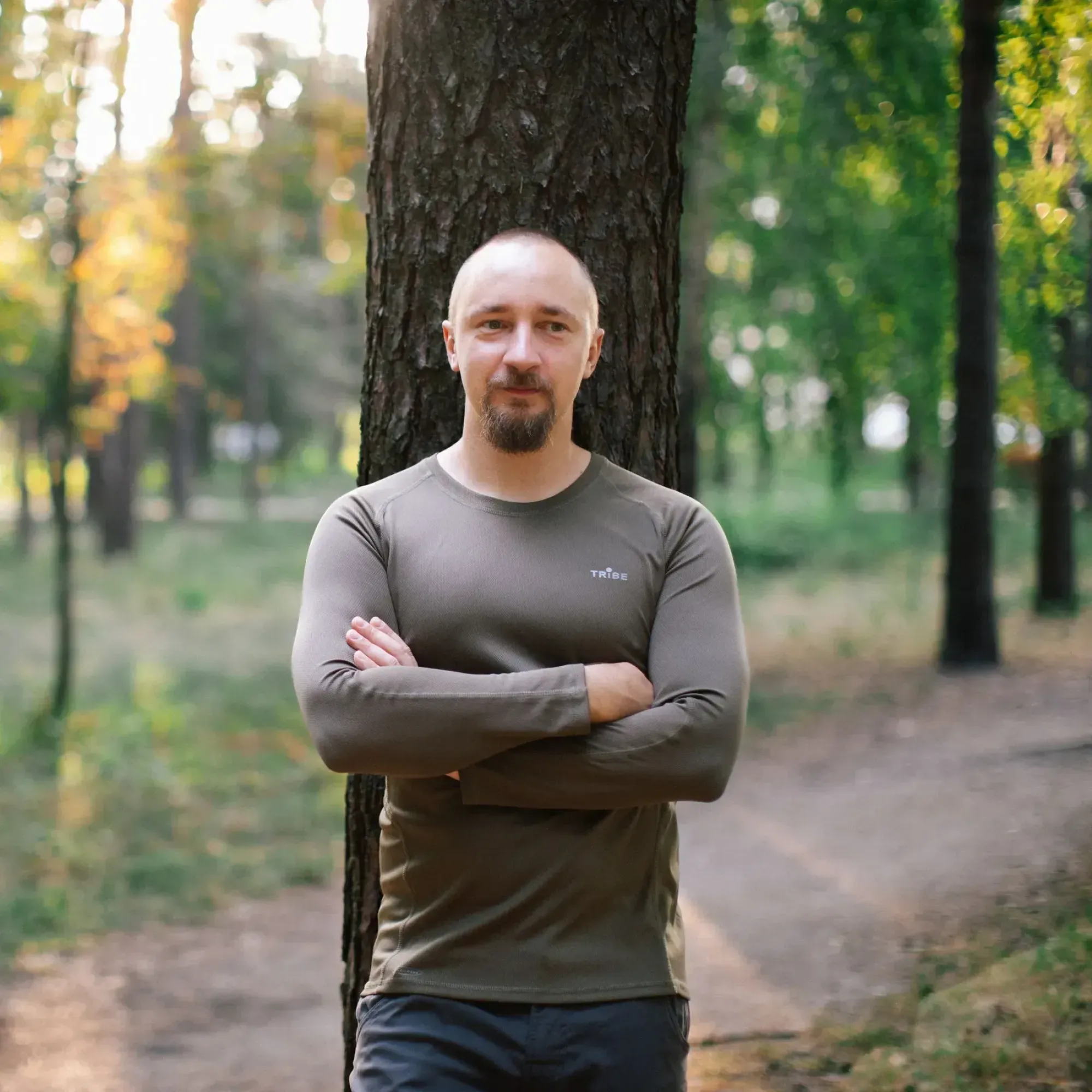 Футболка з довгим рукавом Tribe Coolpass LS T-KI-0007-olive M - 8 - Robinzon.ua