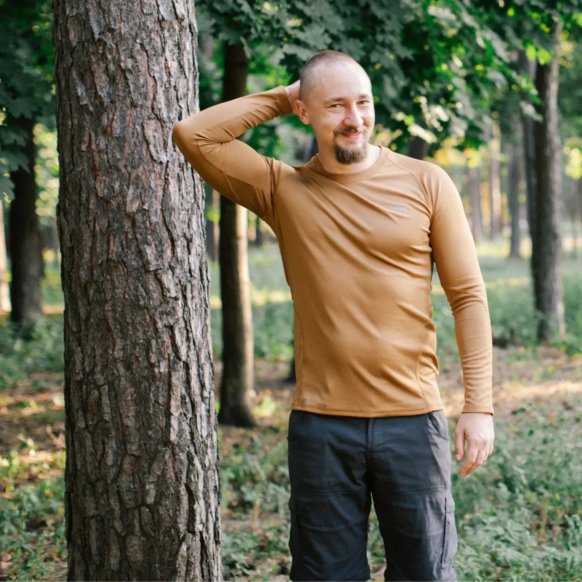 Футболка з довгим рукавом Tribe Coolpass LS T-KI-0007-coyote XL - 7 - Robinzon.ua