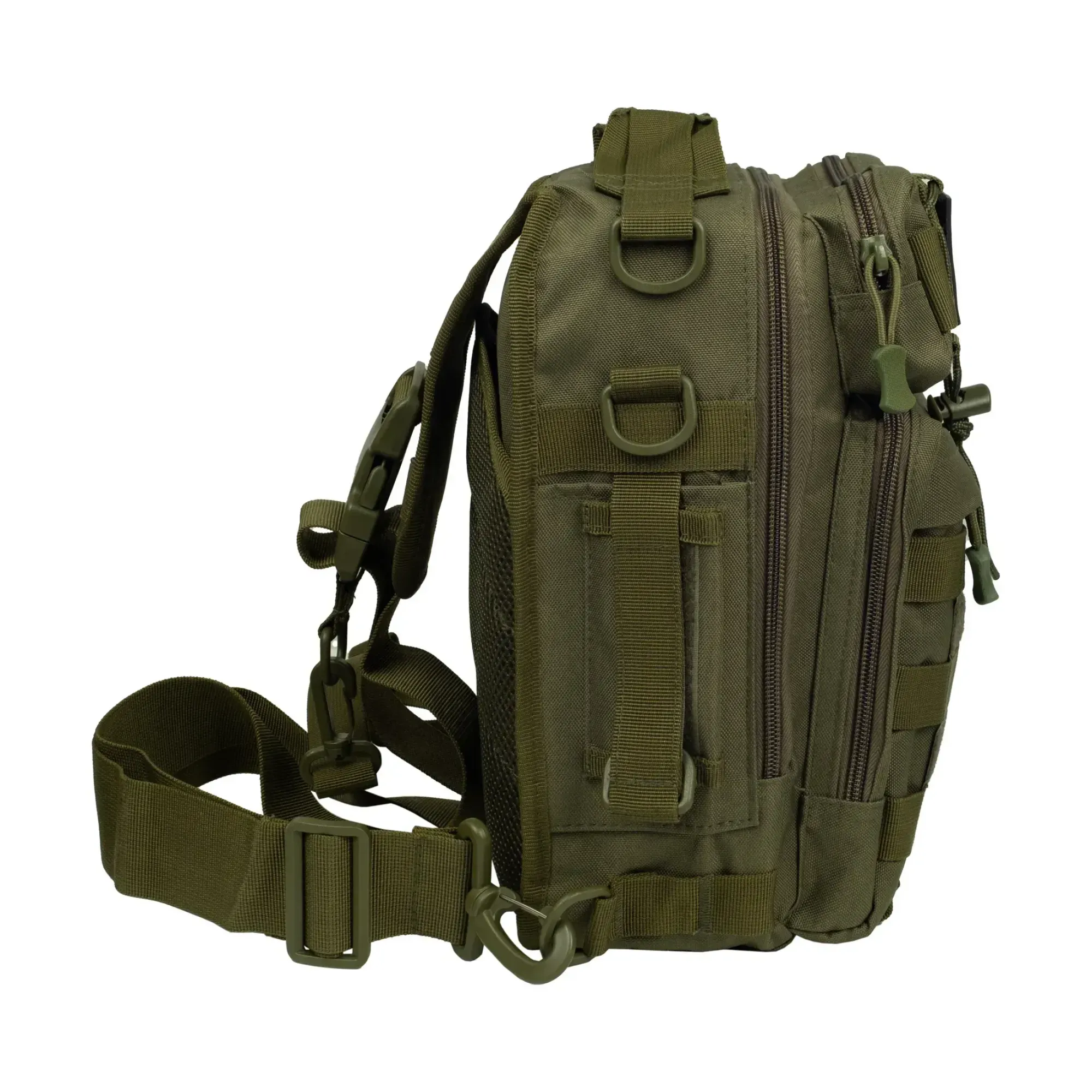 Сумка через плечо Tribe Sling Pack 6,5 л T-IE-0003 Olive - 2 - Robinzon.ua