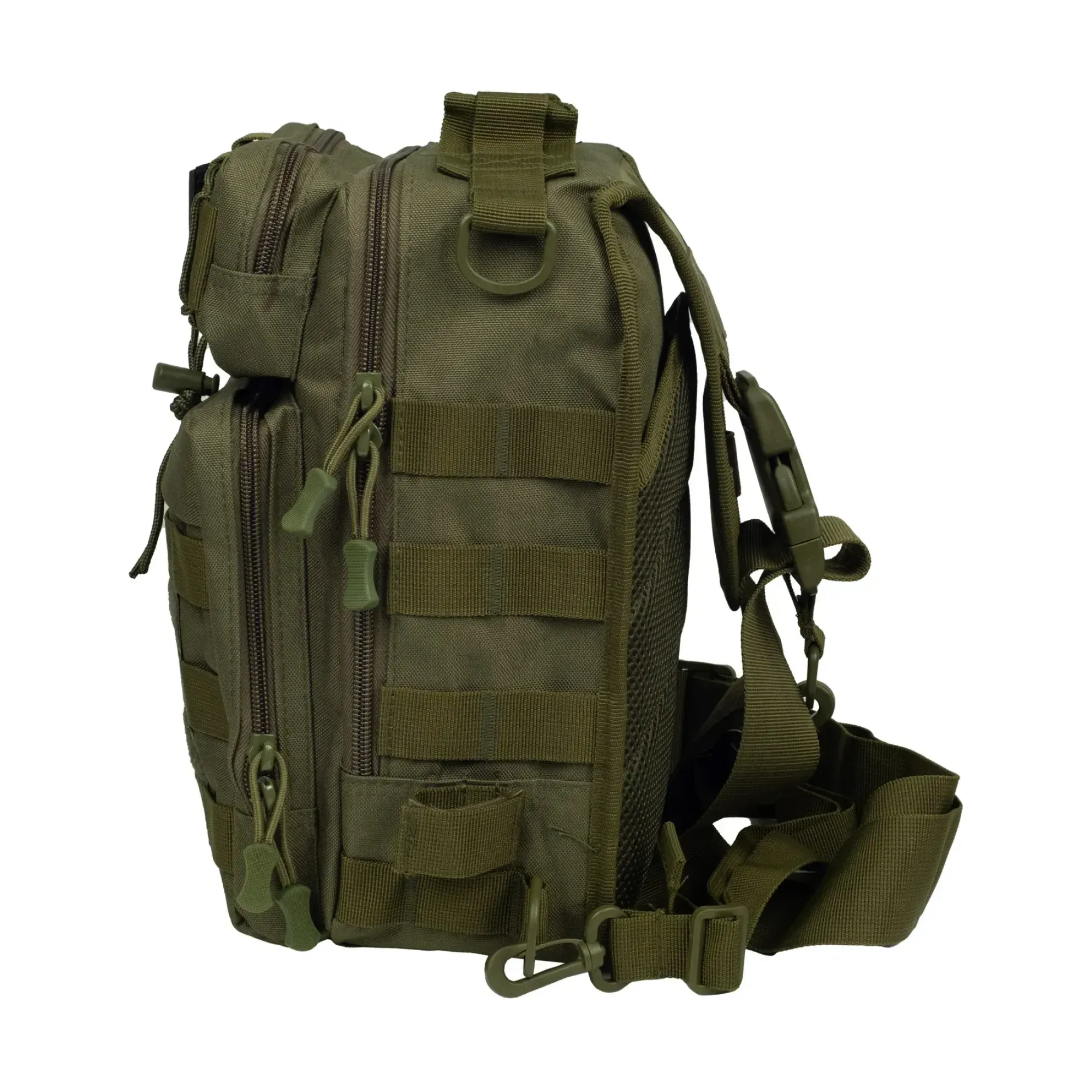 Сумка через плечо Tribe Sling Pack 6,5 л T-IE-0003 Olive - 4 - Robinzon.ua