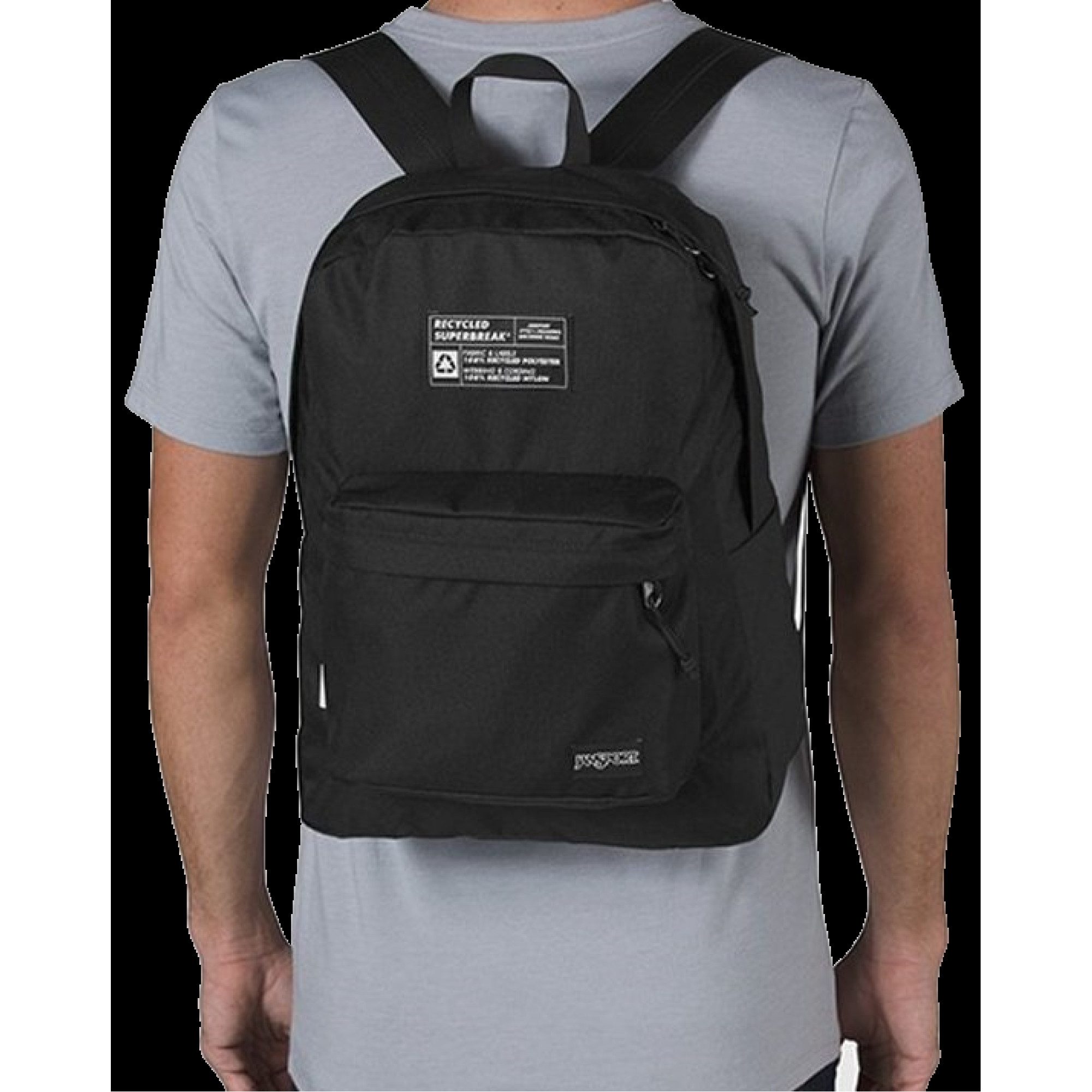 Городской рюкзак 26L Jansport Superbreak черный - 1 - Robinzon.ua