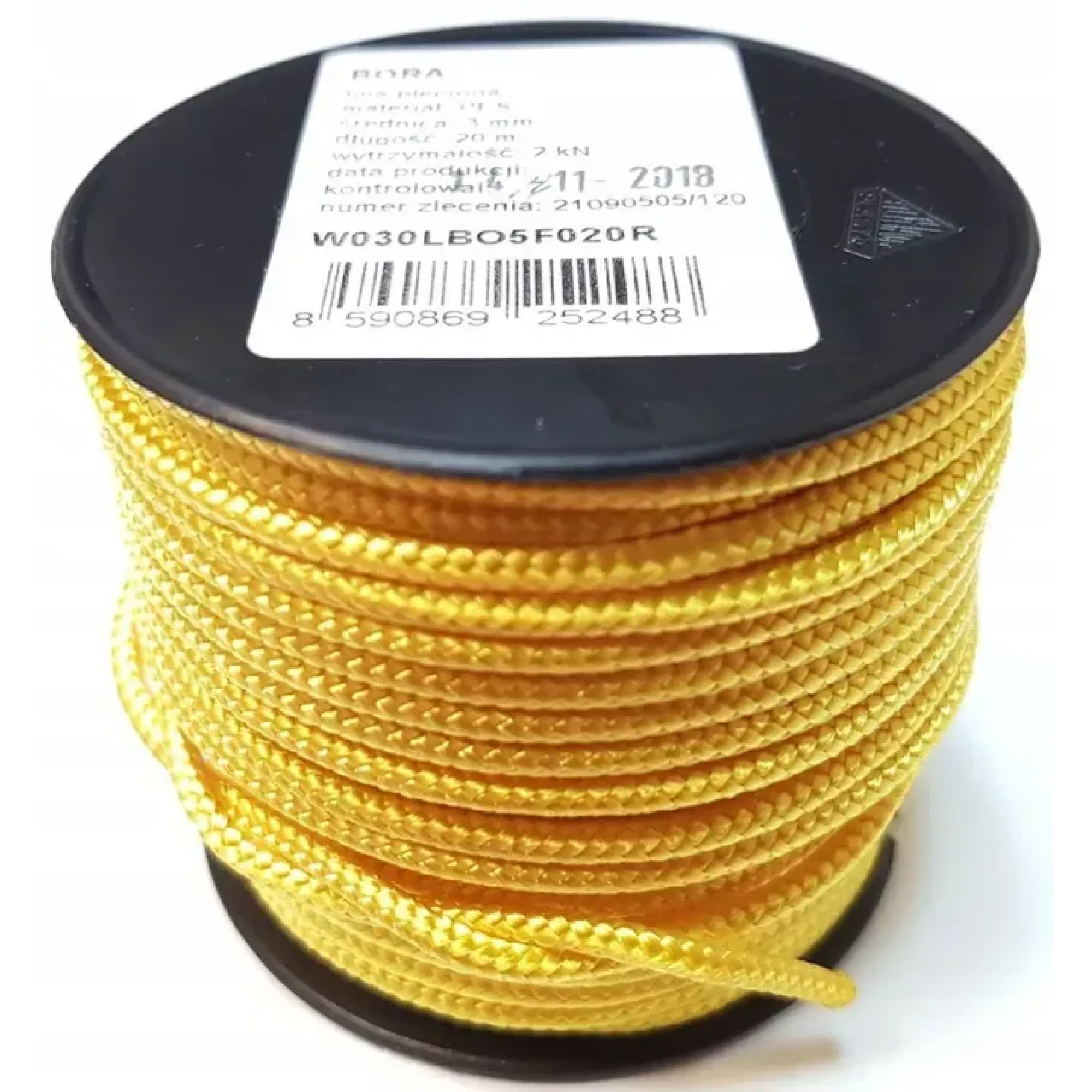 Яхтенная универсальная веревка на метраж Lanex Bora 10, yellow (LNX W100LBO5F) - 1 - Robinzon.ua