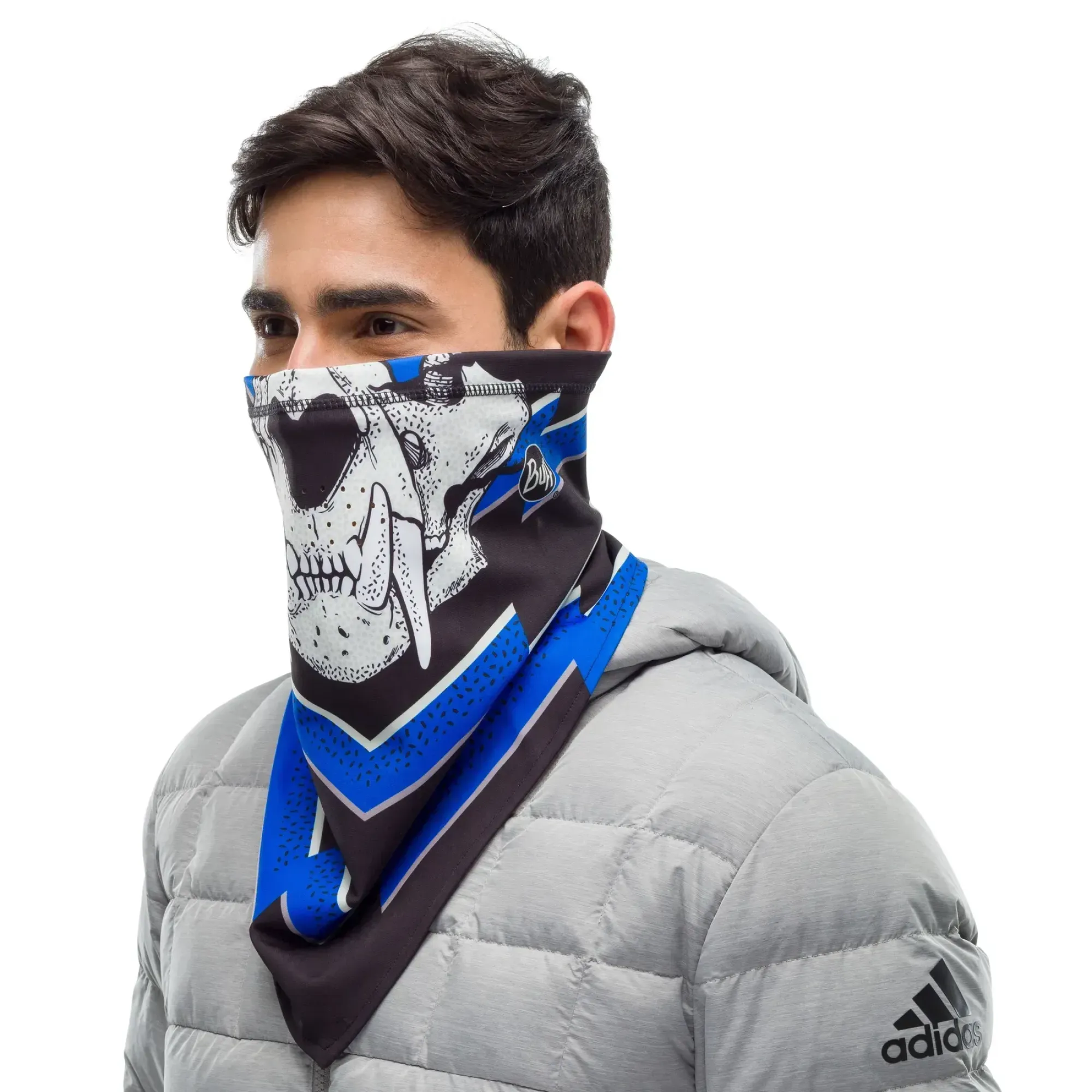 Бандана Buff Tech Fleece Bandana, T-Knuckle Grey (BU 123668.707.10.00) - 1 - Robinzon.ua