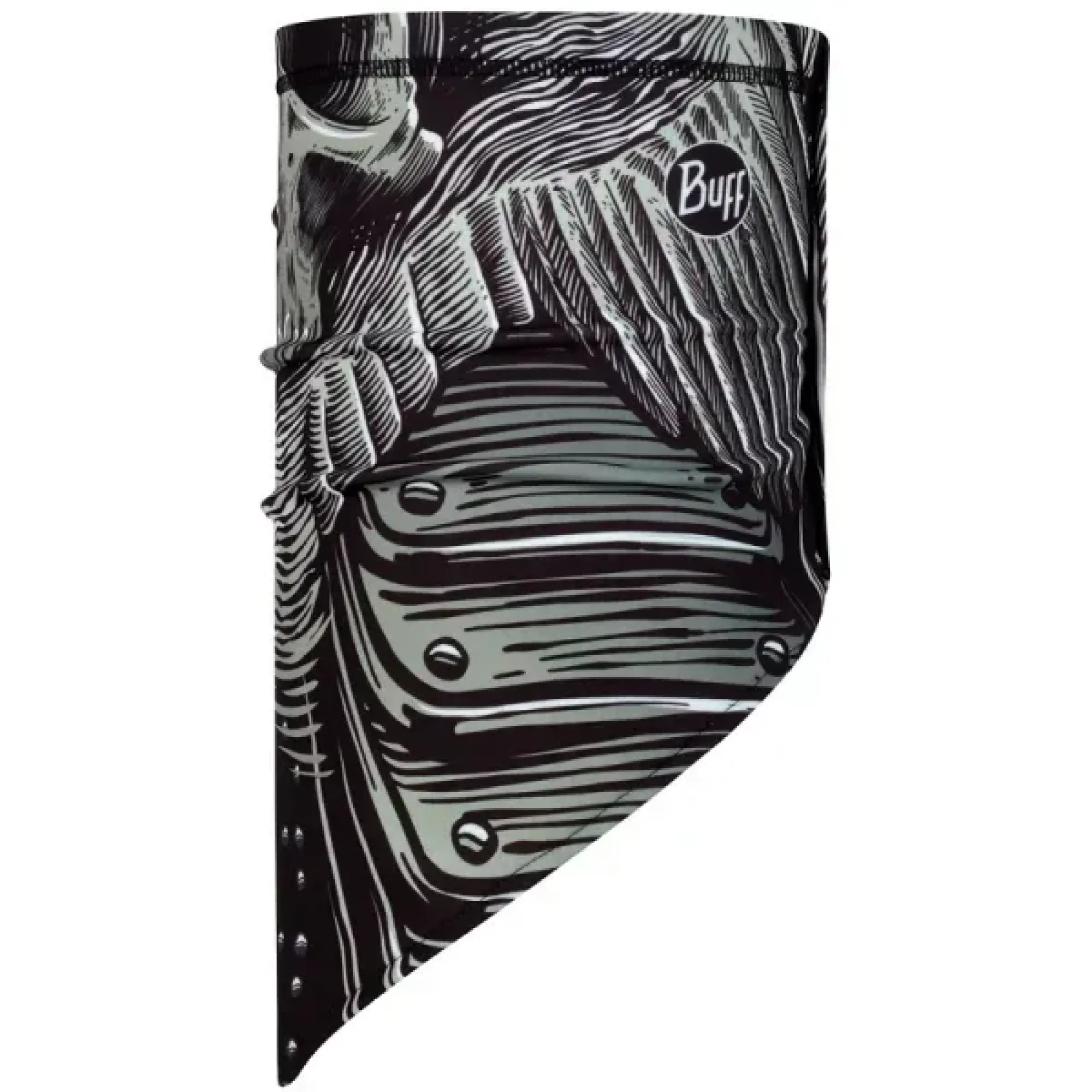 Бандана Buff Tech Fleece Bandana, N-Tribe Black (BU 126544.999.10.00) - 1 - Robinzon.ua