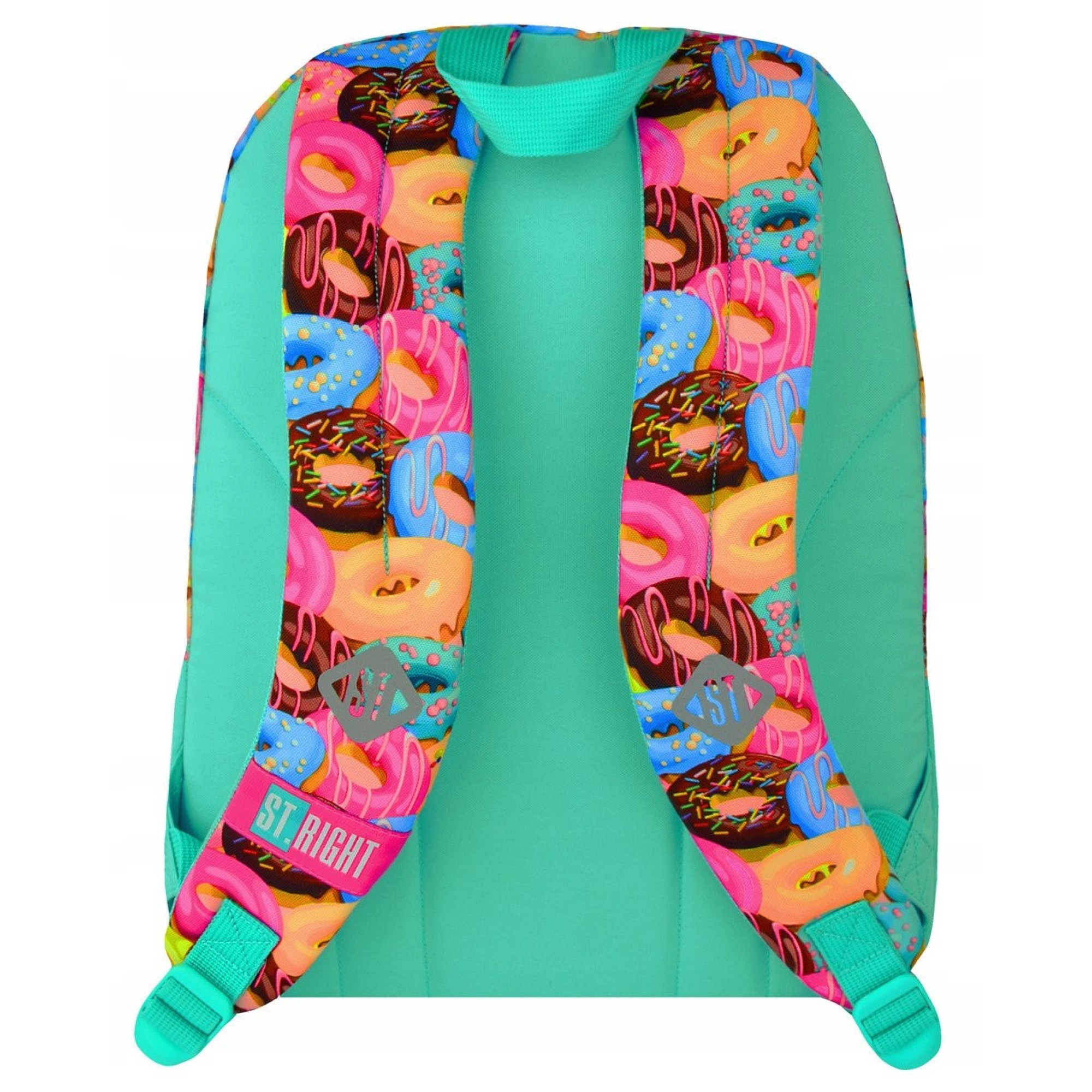 Молодежный рюкзак с донатами 16L ST.RIGHT BP-33 салатовый - 2 - Robinzon.ua