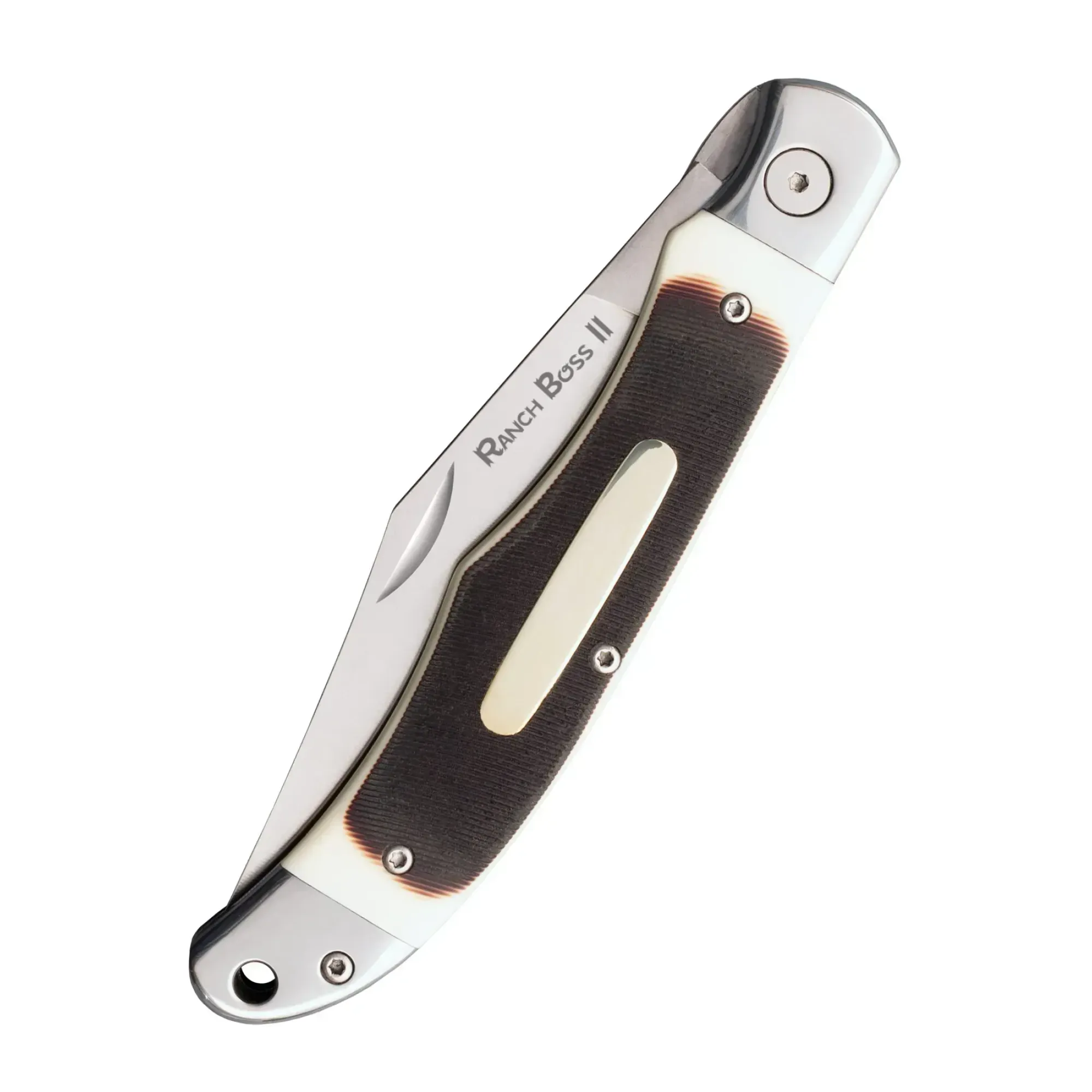 Ніж складаний Cold Steel Ranch Boss II, Black, Blister (CST CS-20NPM1Z) - 1 - Robinzon.ua