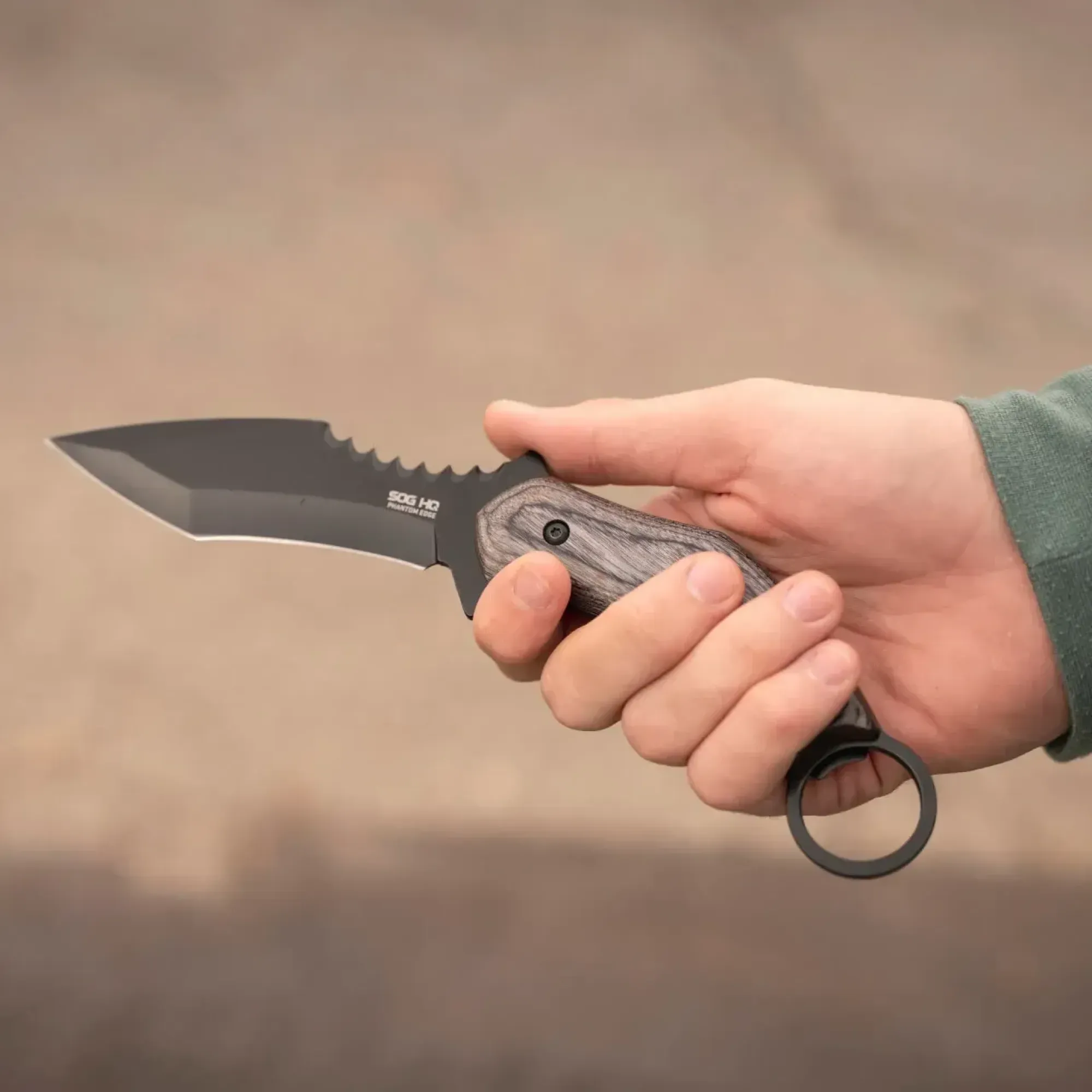 Нож SOG Phantom Edge 4.75" (SOG 17-44-03-43) - 8 - Robinzon.ua