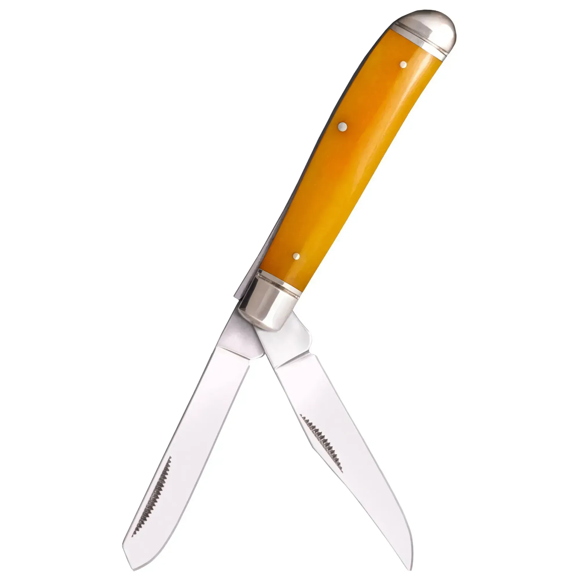 Ніж складаний Cold Steel Mini Trapper, Yellow Bone (CST CS-FL-MTRPR-Y) - Robinzon.ua