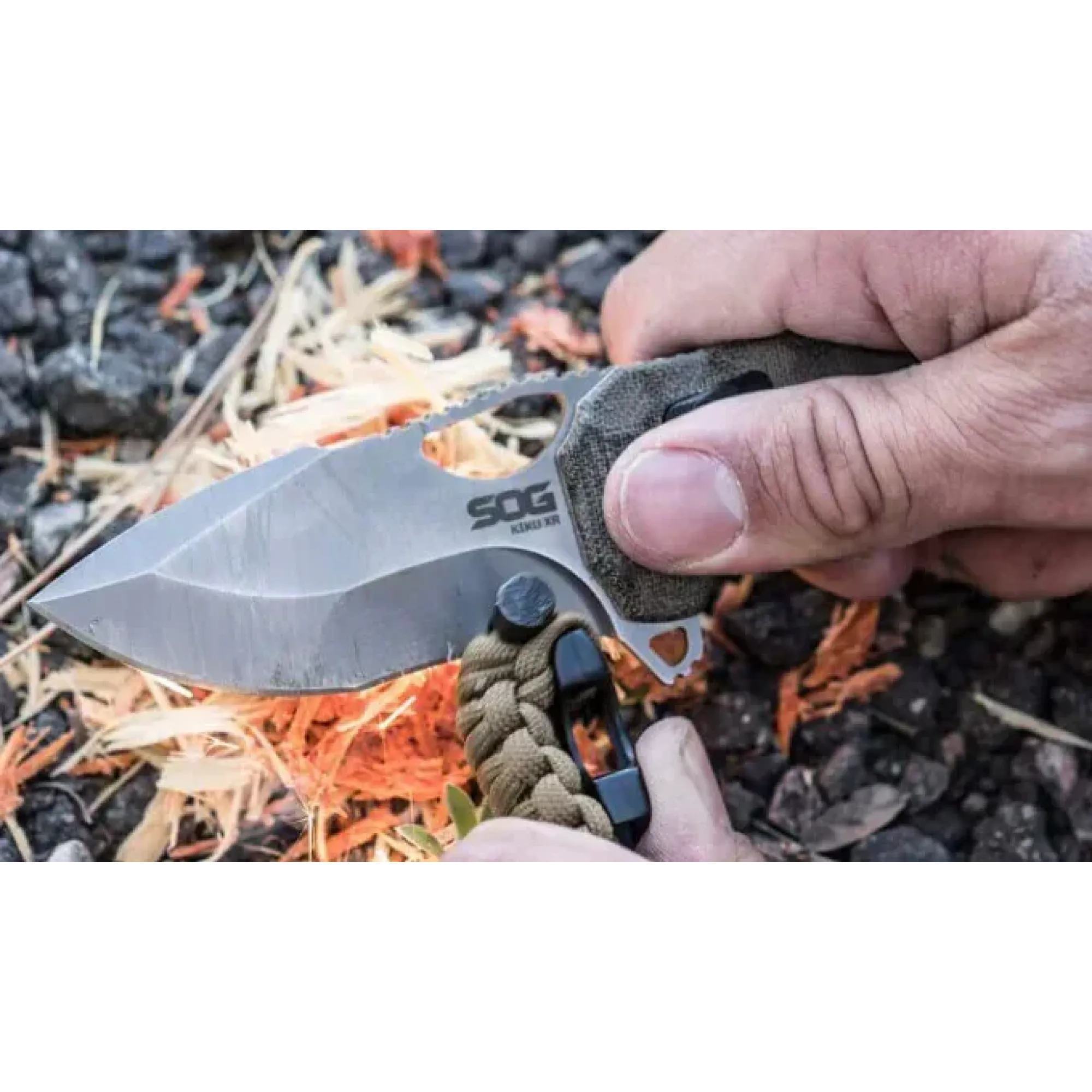 Розкладний ніж SOG Kiku XR ( SOG 12-27-01-57) - 7 - Robinzon.ua