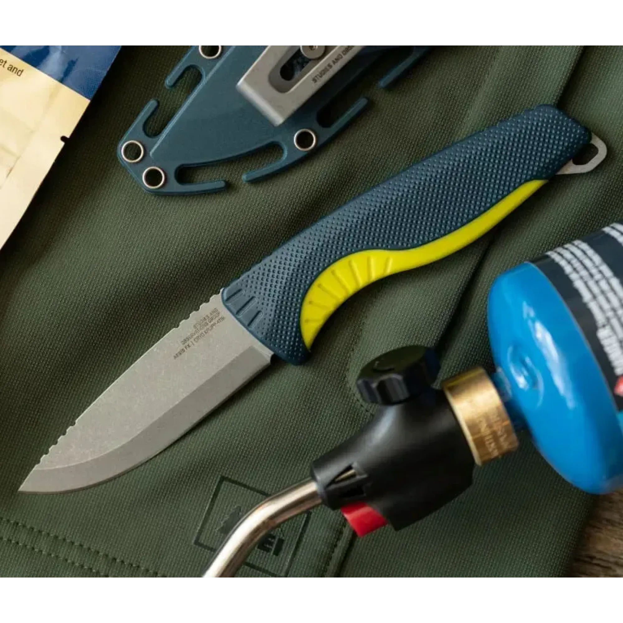 Ніж SOG Aegis FX, Indigo/Acid Yellow (SOG 17-41-01-41) - 8 - Robinzon.ua