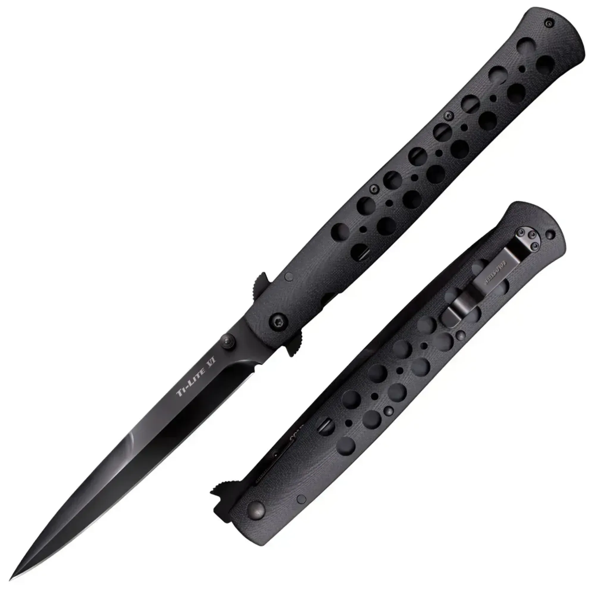 Нож складной Cold Steel 6" TI-Lite, G-10, S35VN (2018), Black (CST CS-26C6) - 2 - Robinzon.ua