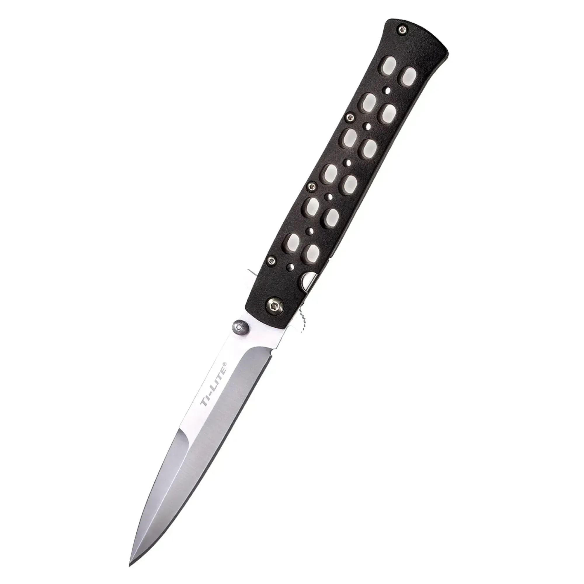 Ніж складаний Cold Steel 4" TI-Lite, ZY-EX Handle, Black (CST CS-26SP) - Robinzon.ua