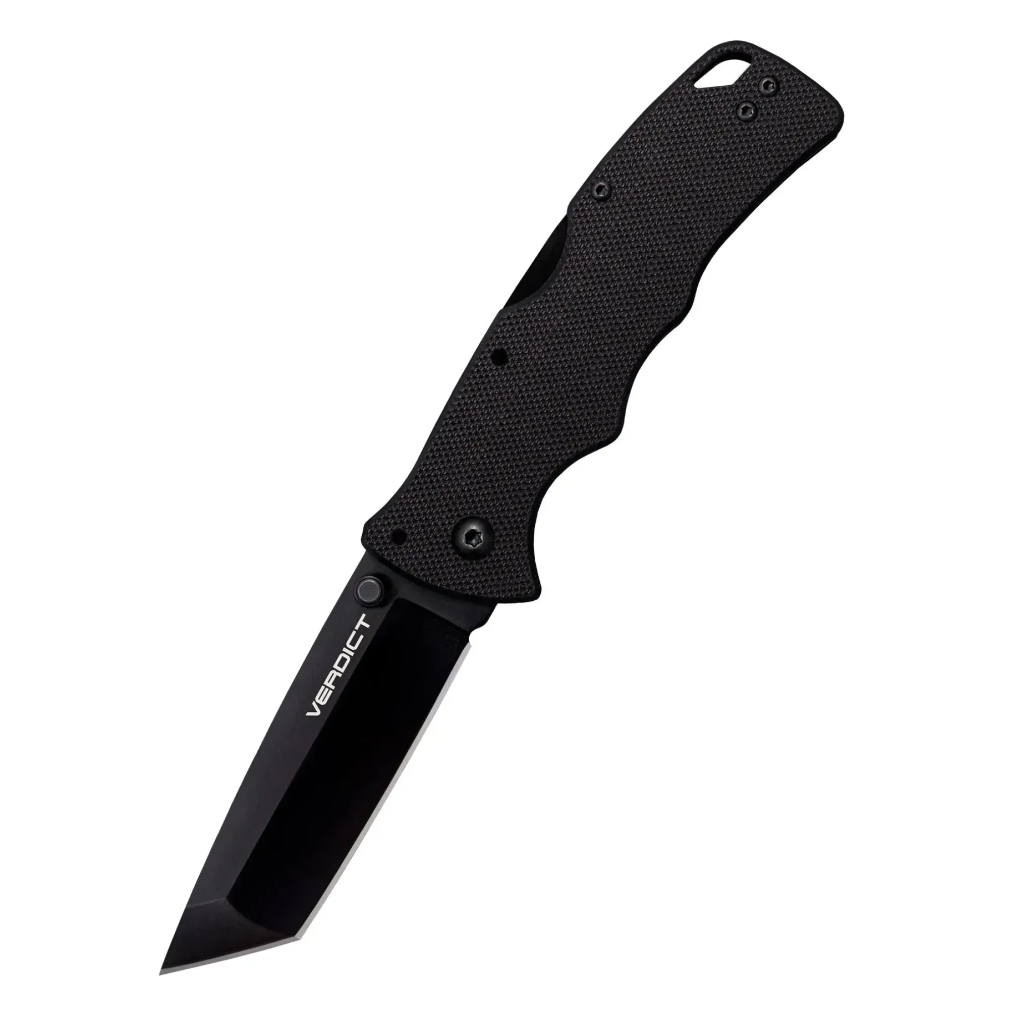 Ніж складаний Cold Steel 3" Verdict, Tanto, AUS10A, Black (CST CS-FL-C3T10A) - Robinzon.ua