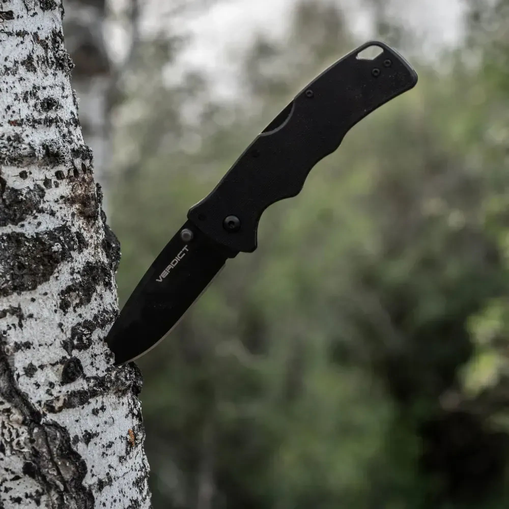 Ніж складаний Cold Steel 3" Verdict, Spear Point, AUS10A, Black (CST CS-FL-C3SP10A) - 4 - Robinzon.ua