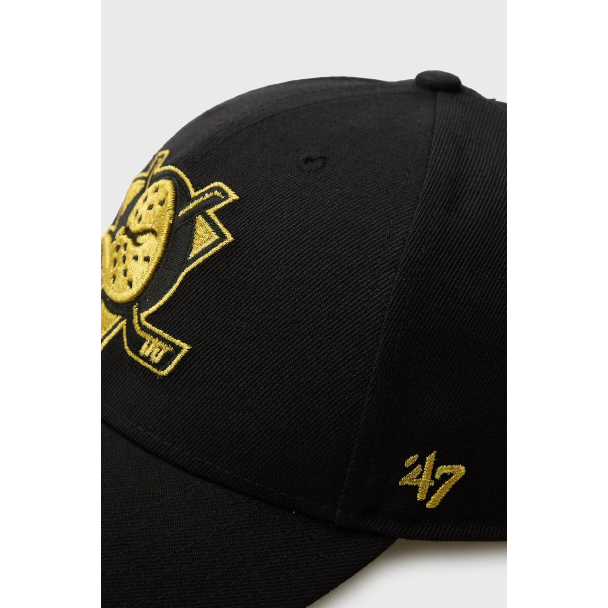 Кепка MVP 47 Brand ANAHEIM DUCKS METALLIC SNAP Чорний One Size (MTLCS25WBP-BKC) - 3 - Robinzon.ua