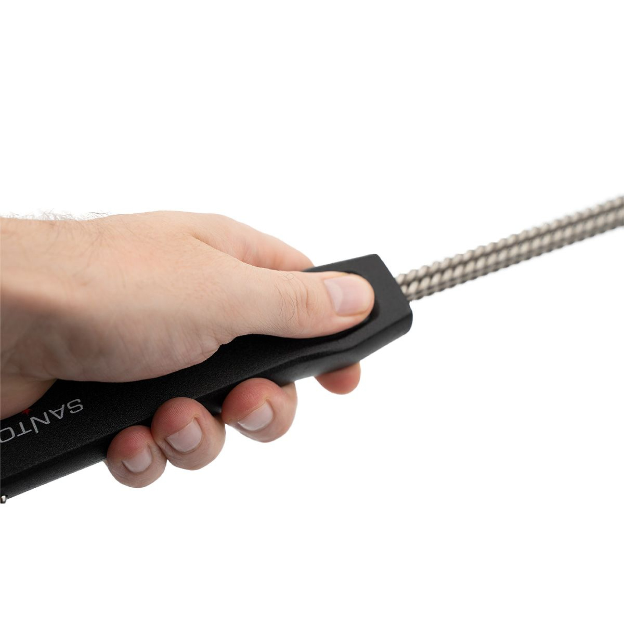 Щітка для гриля SANTOS двохрядна, нержавіюча сталь, 45см 232364 - 1 - Robinzon.ua