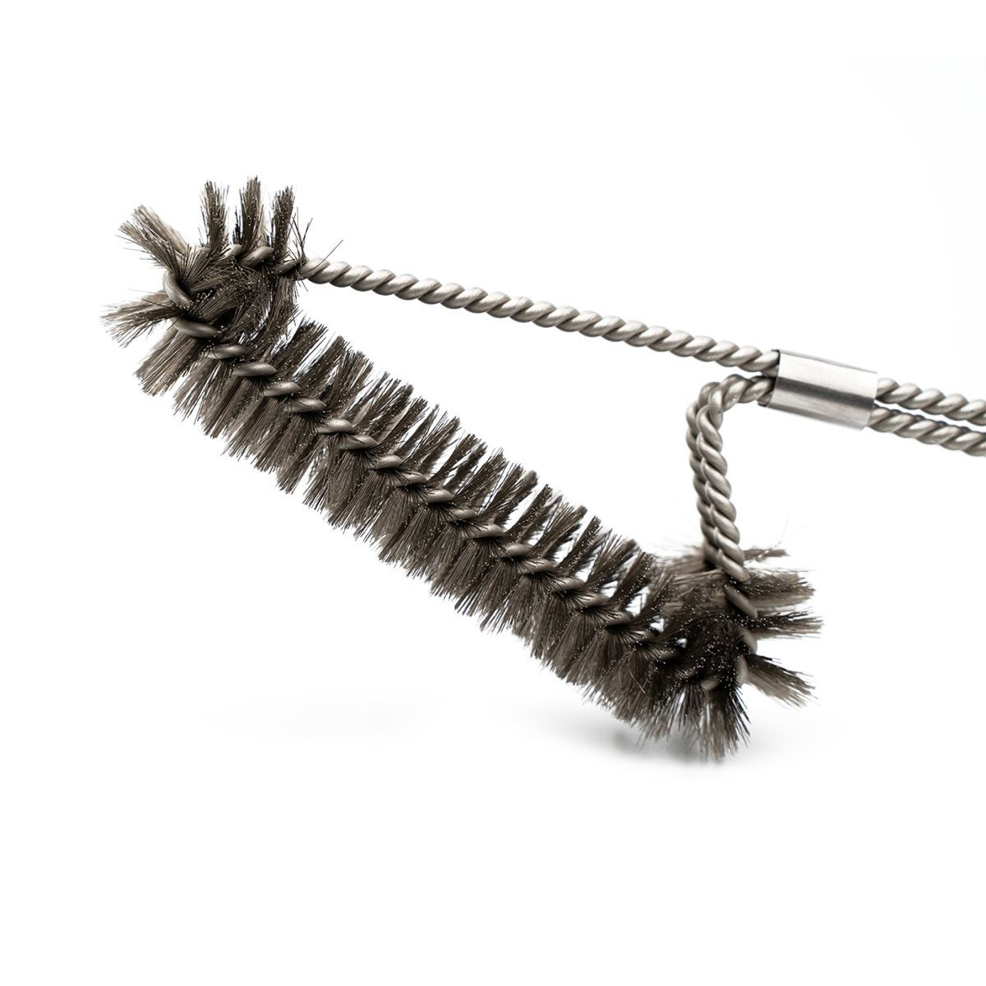 Щітка для гриля SANTOS двохрядна, нержавіюча сталь, 45см 232364 - 3 - Robinzon.ua