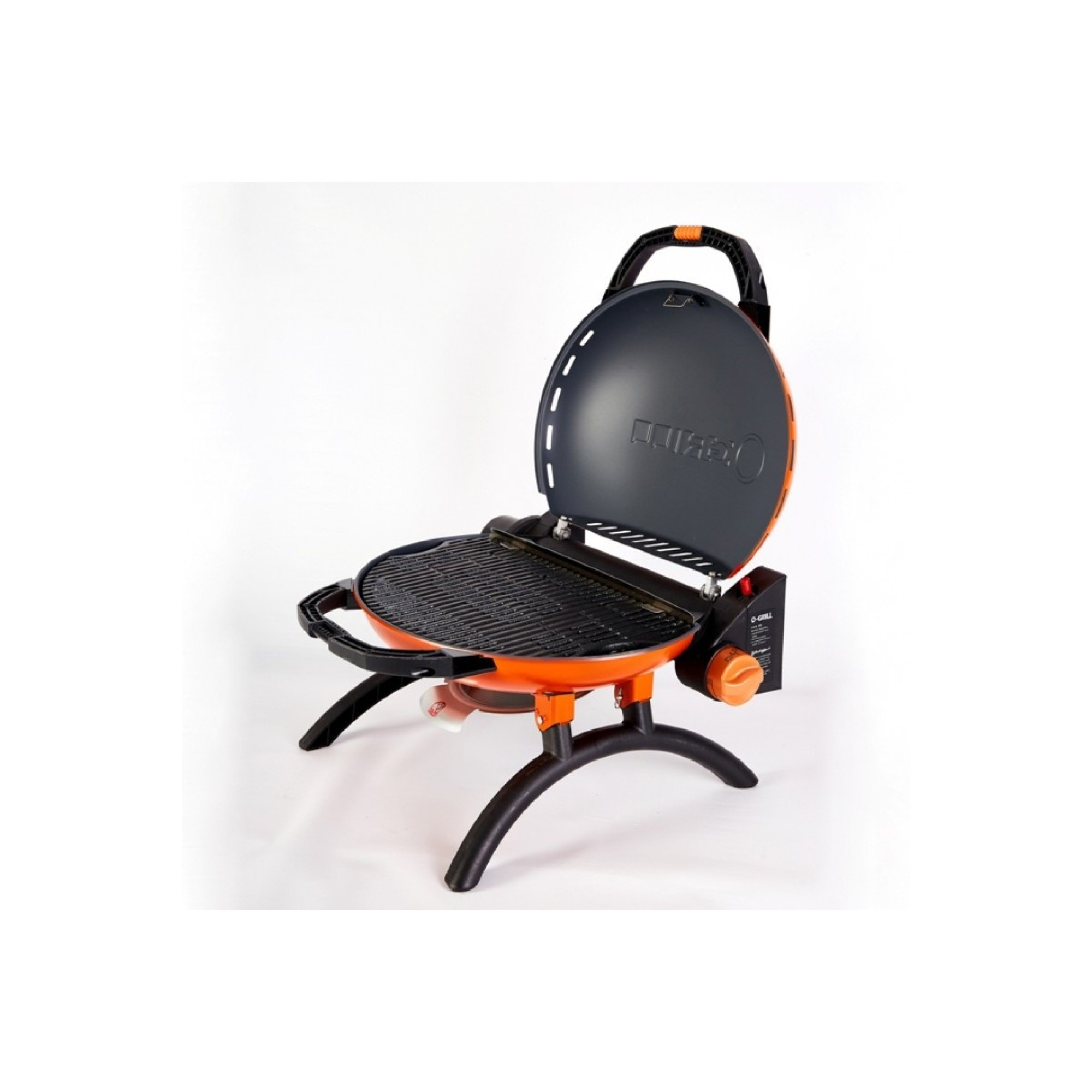 КОМПЛЕКТ Портативний переносний газовий гриль O-GRILL 500, помаранчевий + шланг в подарунок! - 3 - Robinzon.ua
