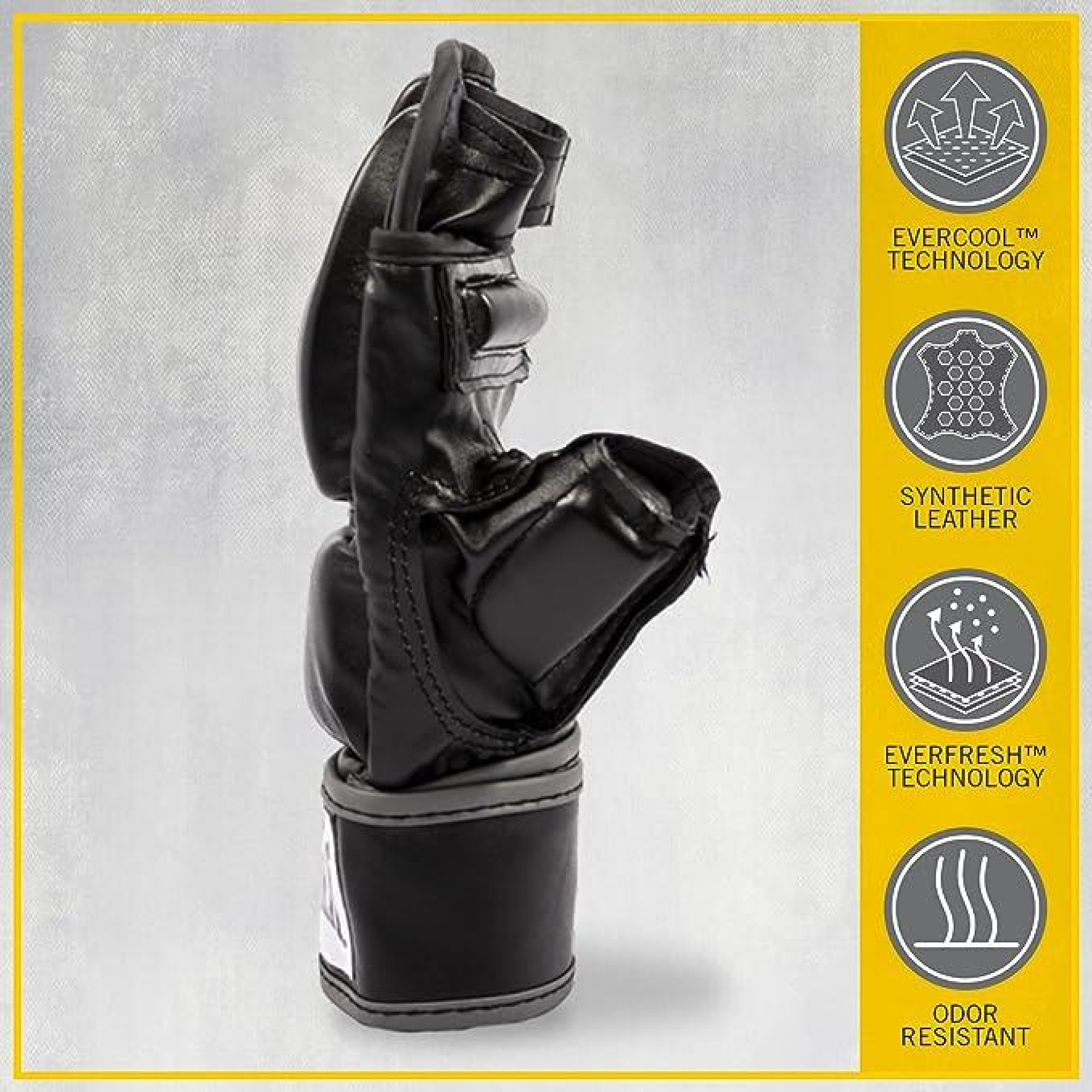 Рукавиці MMA Everlast WRIST WRAP HB GL Чорний L/XL (883341-70-8) - 6 - Robinzon.ua