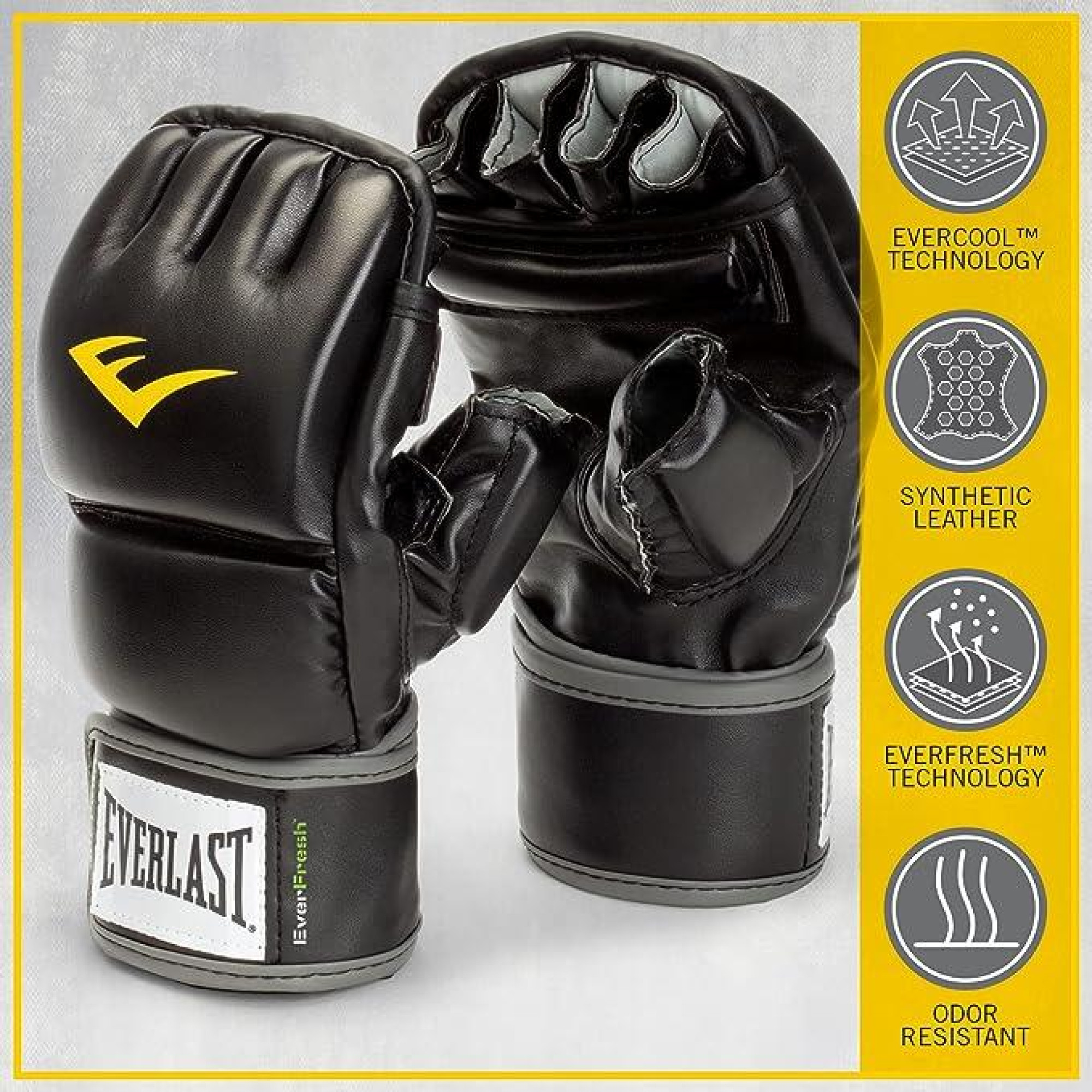Рукавиці MMA Everlast WRIST WRAP HB GL Чорний L/XL (883341-70-8) - 2 - Robinzon.ua