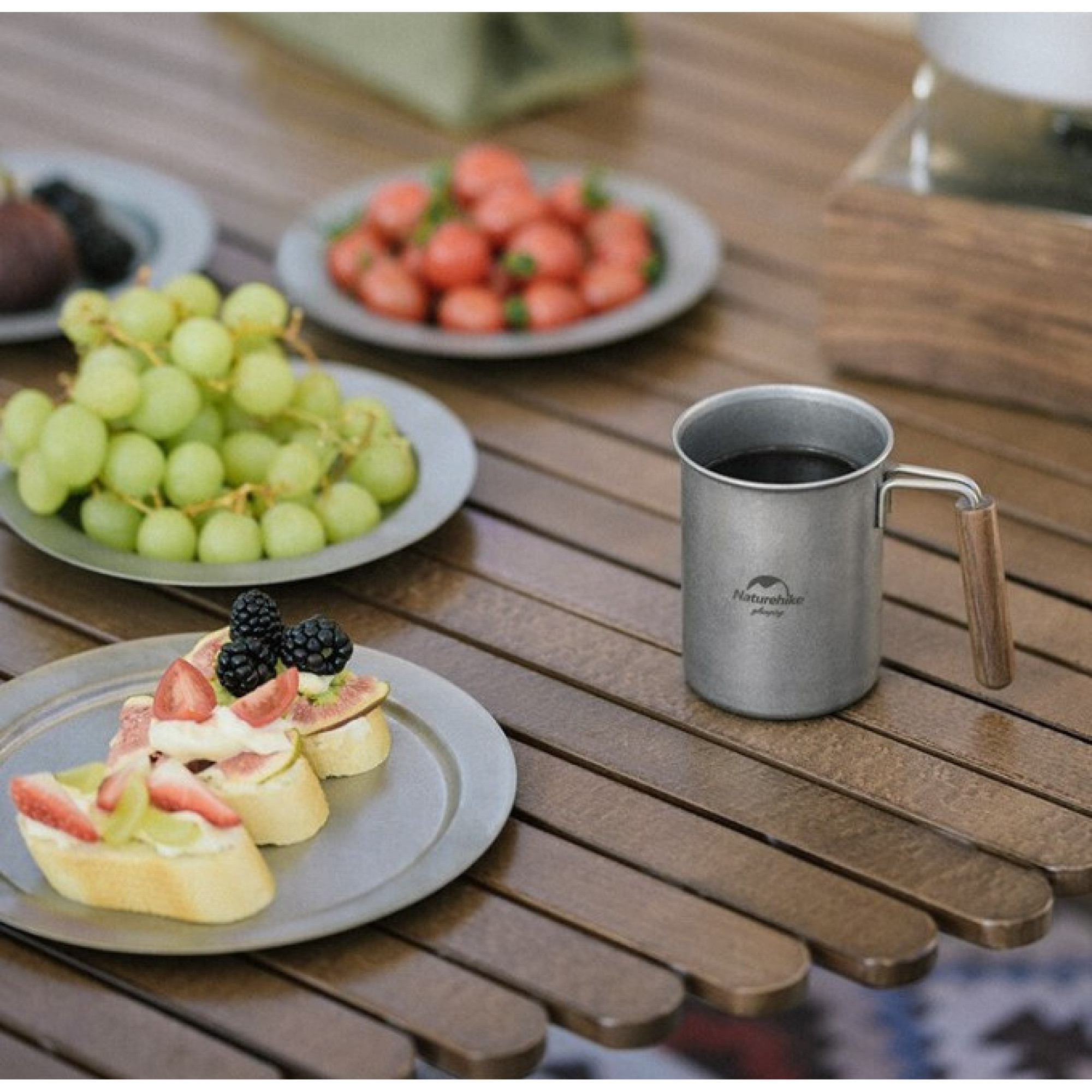 Кружка Naturehike із нержавіючої сталі 350 мл NH21SJ001 - 2 - Robinzon.ua