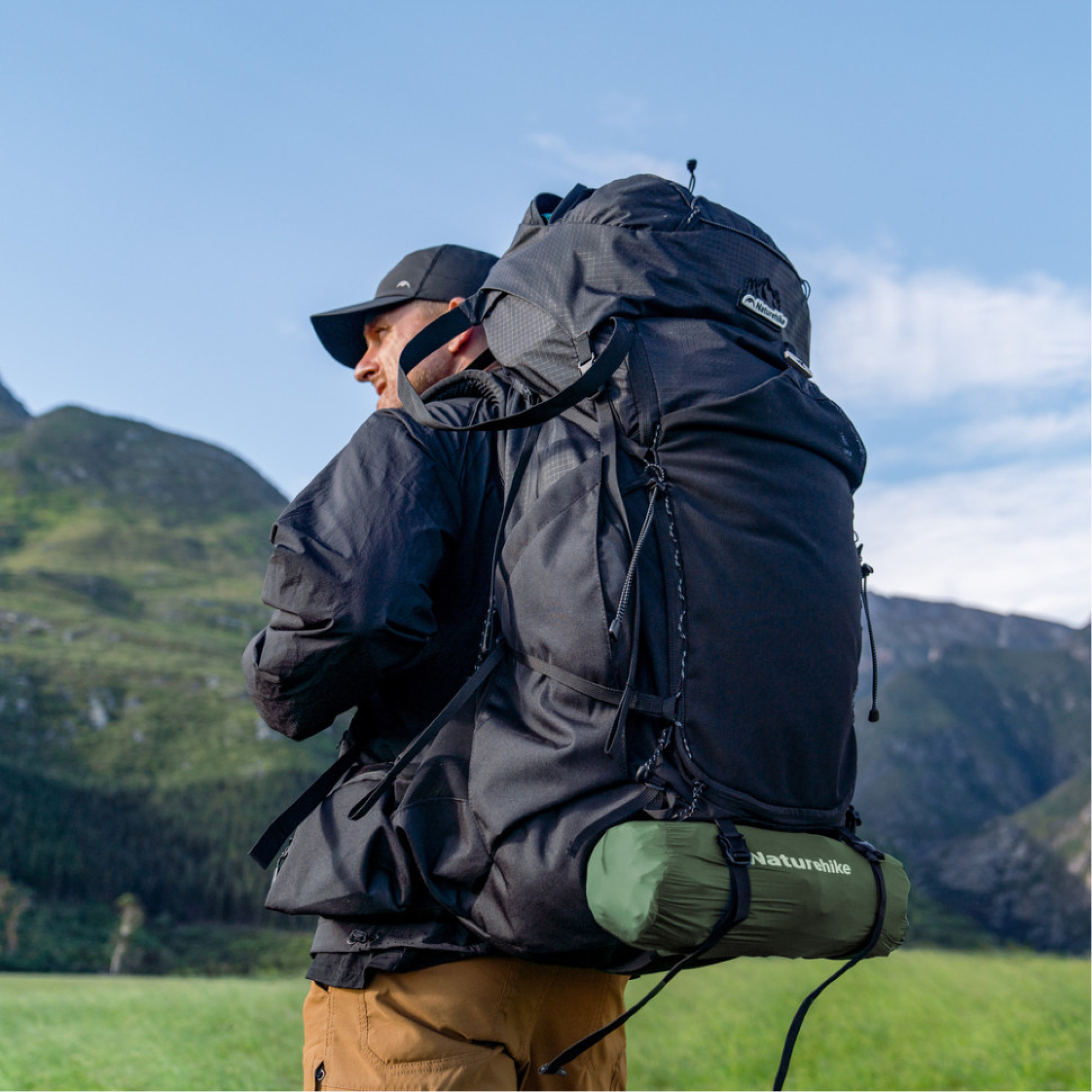 Надувний килимок Naturehike із вбудованою помпою, синій CNK2550WS019 - 3 - Robinzon.ua