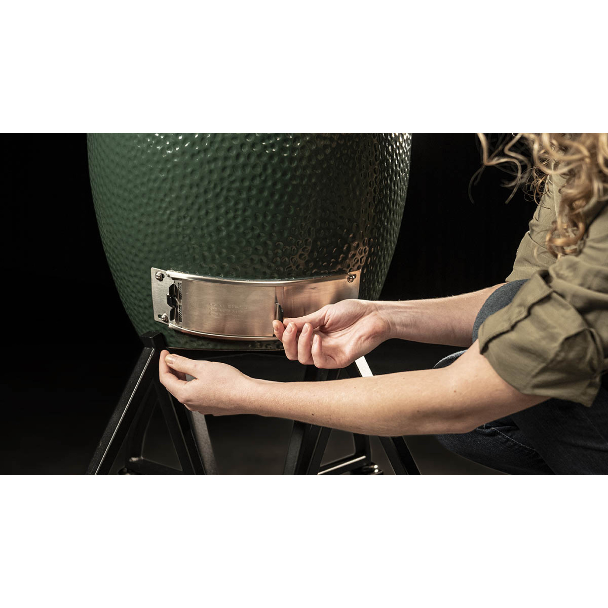 Заслонка нижня металева для грилів Big Green Egg M-L 104045 - 3 - Robinzon.ua