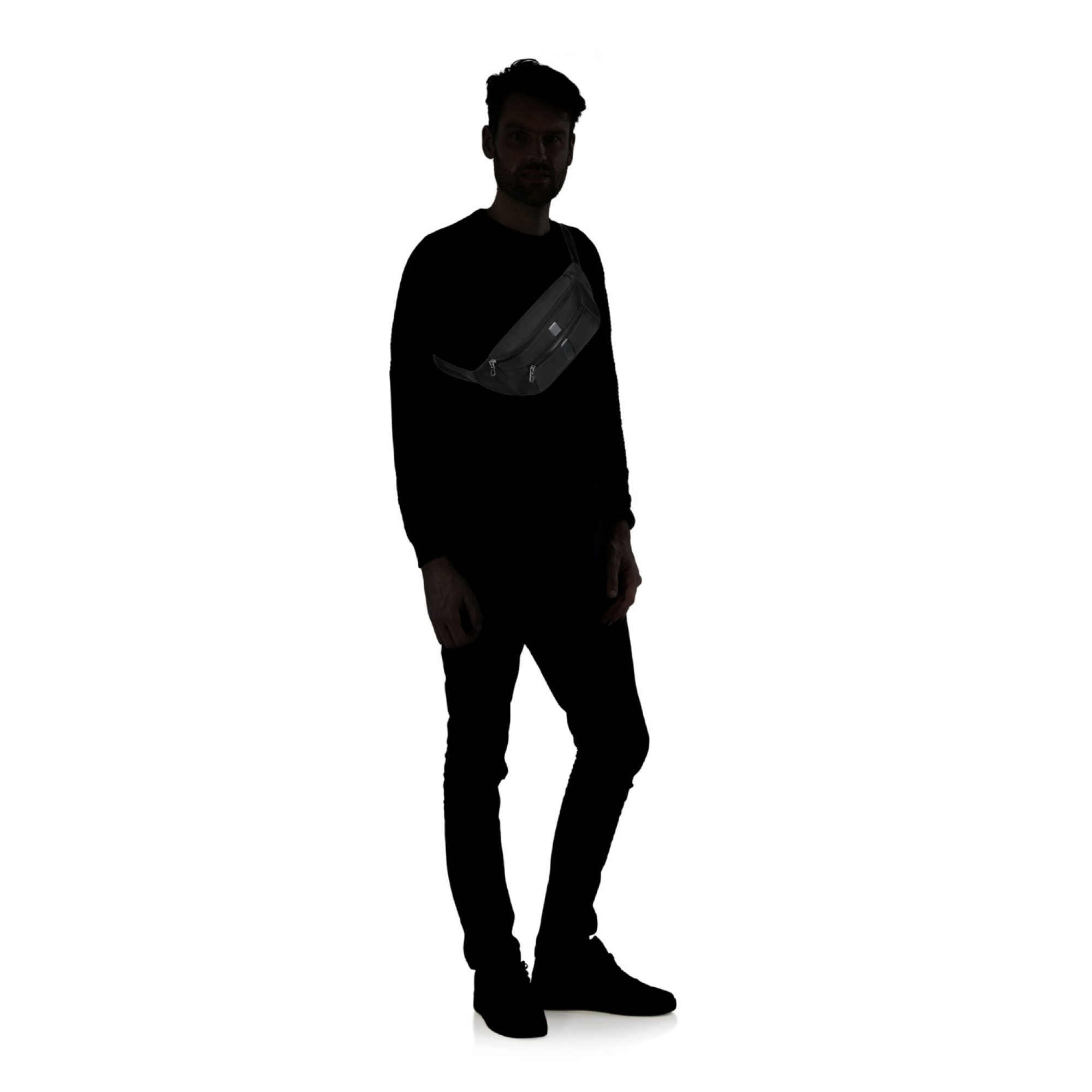 Сумка поясная SACKSQUARE BLACK - 6 - Robinzon.ua