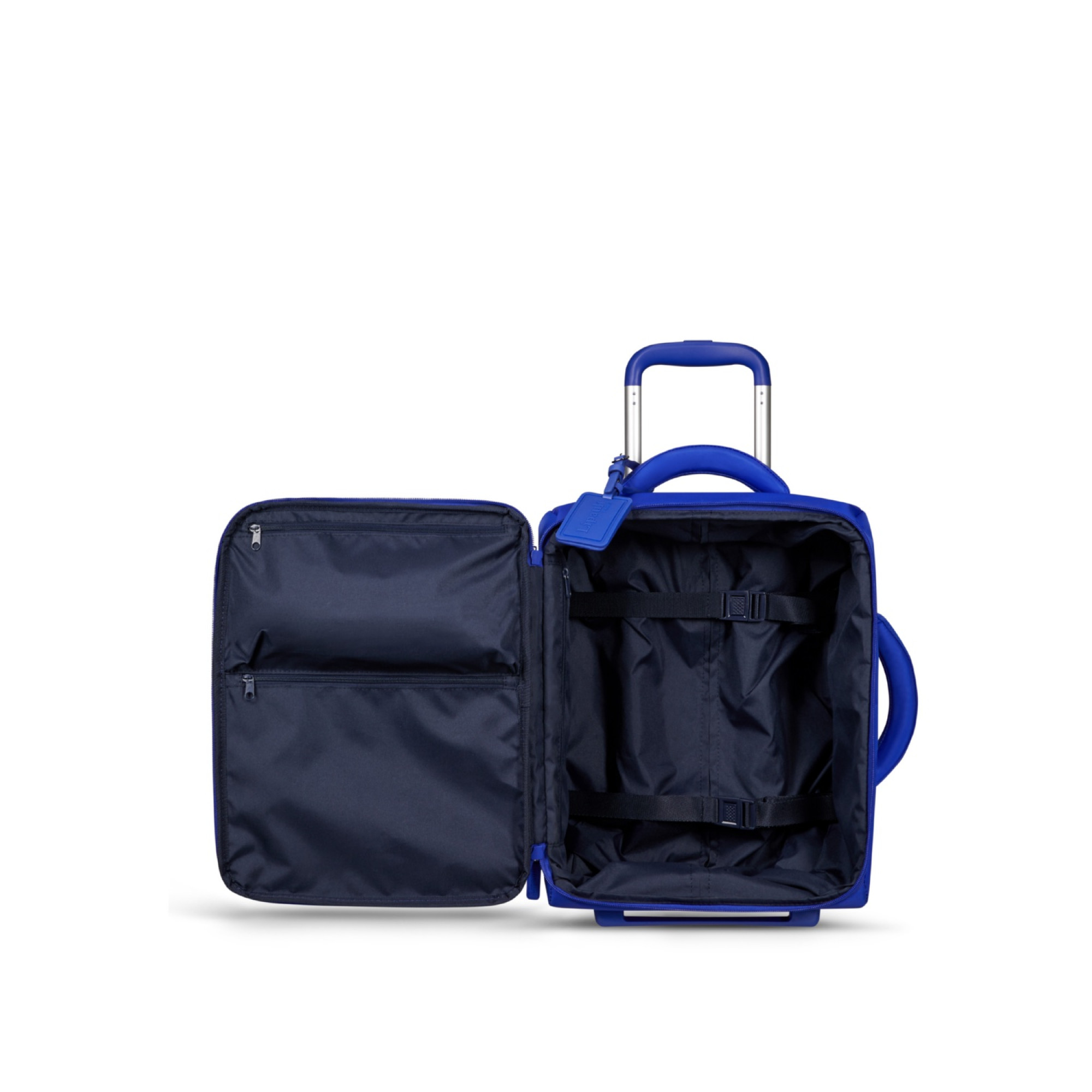 Дорожня сумка на колесах 45 см FOLDABLE PLUME MAGNETIC BLUE - 4 - Robinzon.ua