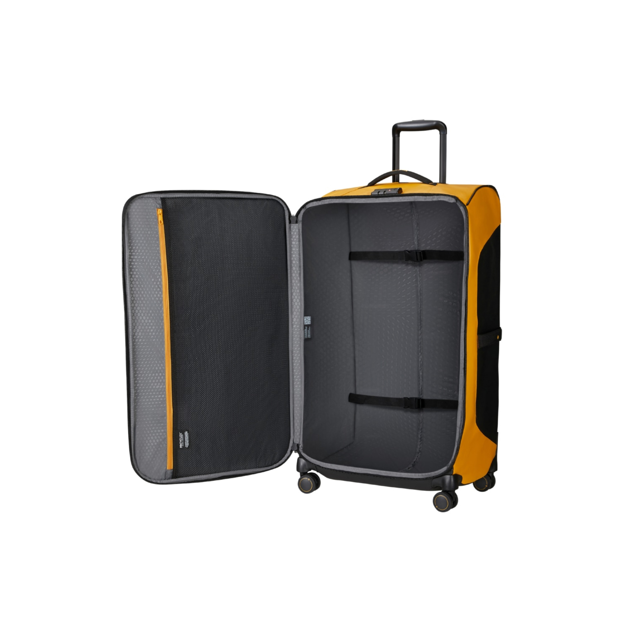 Дорожня сумка на колесах ECODIVER YELLOW - 5 - Robinzon.ua