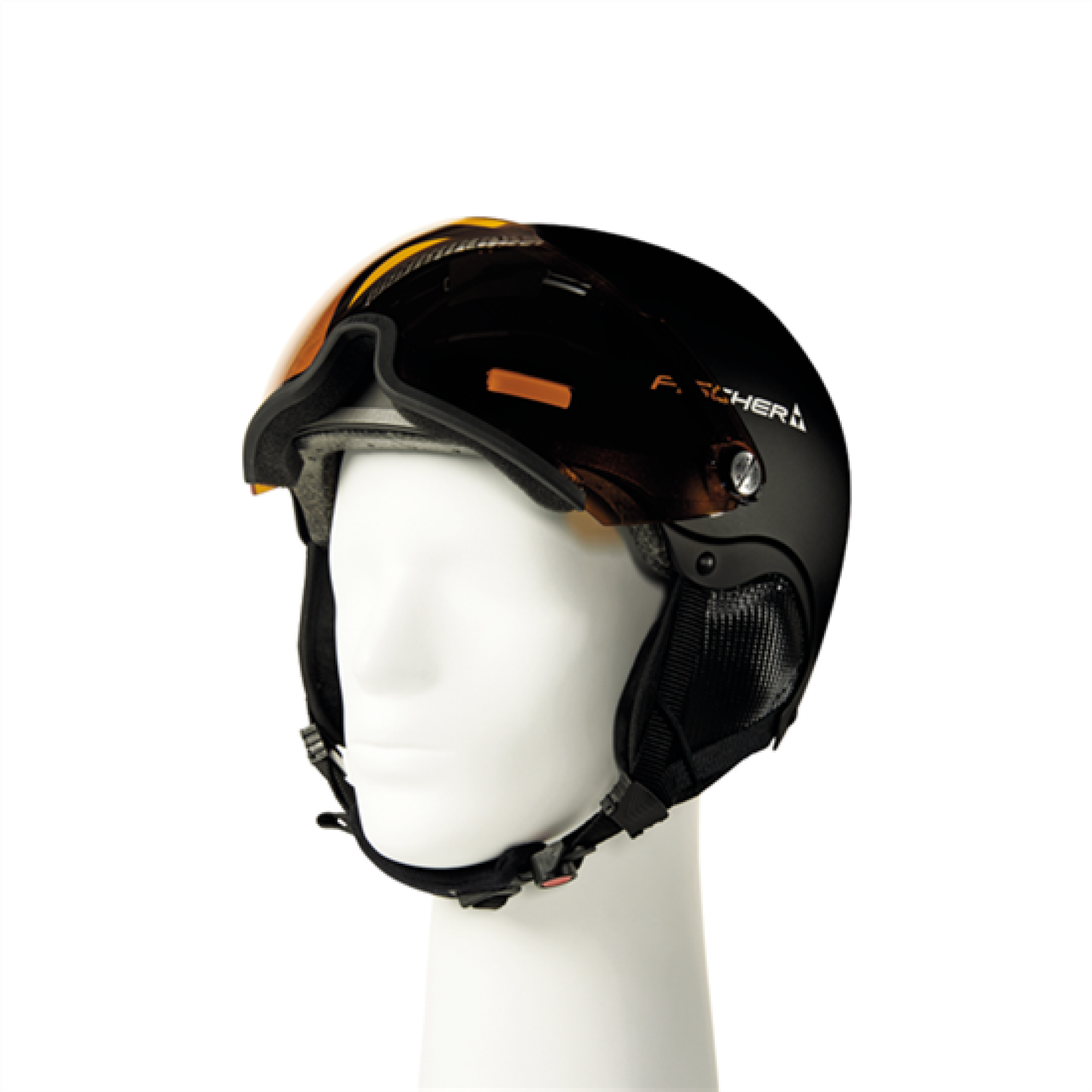 Гірськолижний шолом FISCHER VISOR HELMET Black-G40619-L - Robinzon.ua