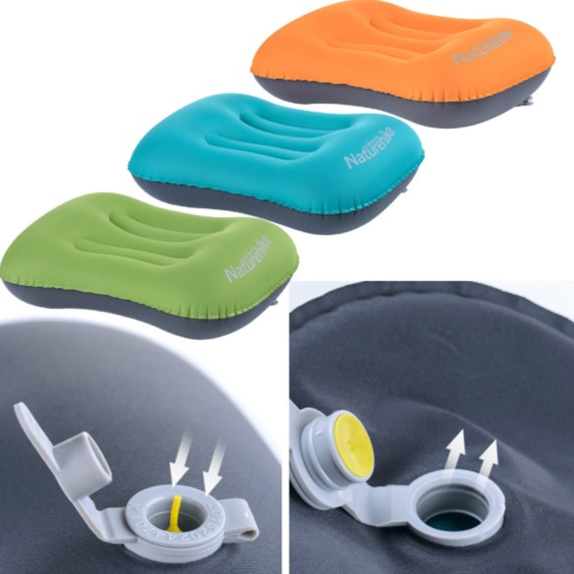 Подушка надувна для легкохода Naturehike зелена NH17T013-Z - 1 - Robinzon.ua