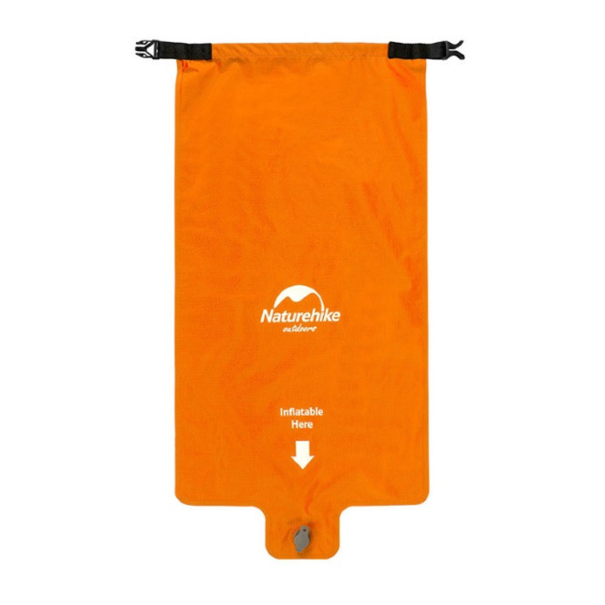 Подушка/гермомешок/насос Naturehike оранжевая NH19Q033-D. - Robinzon.ua