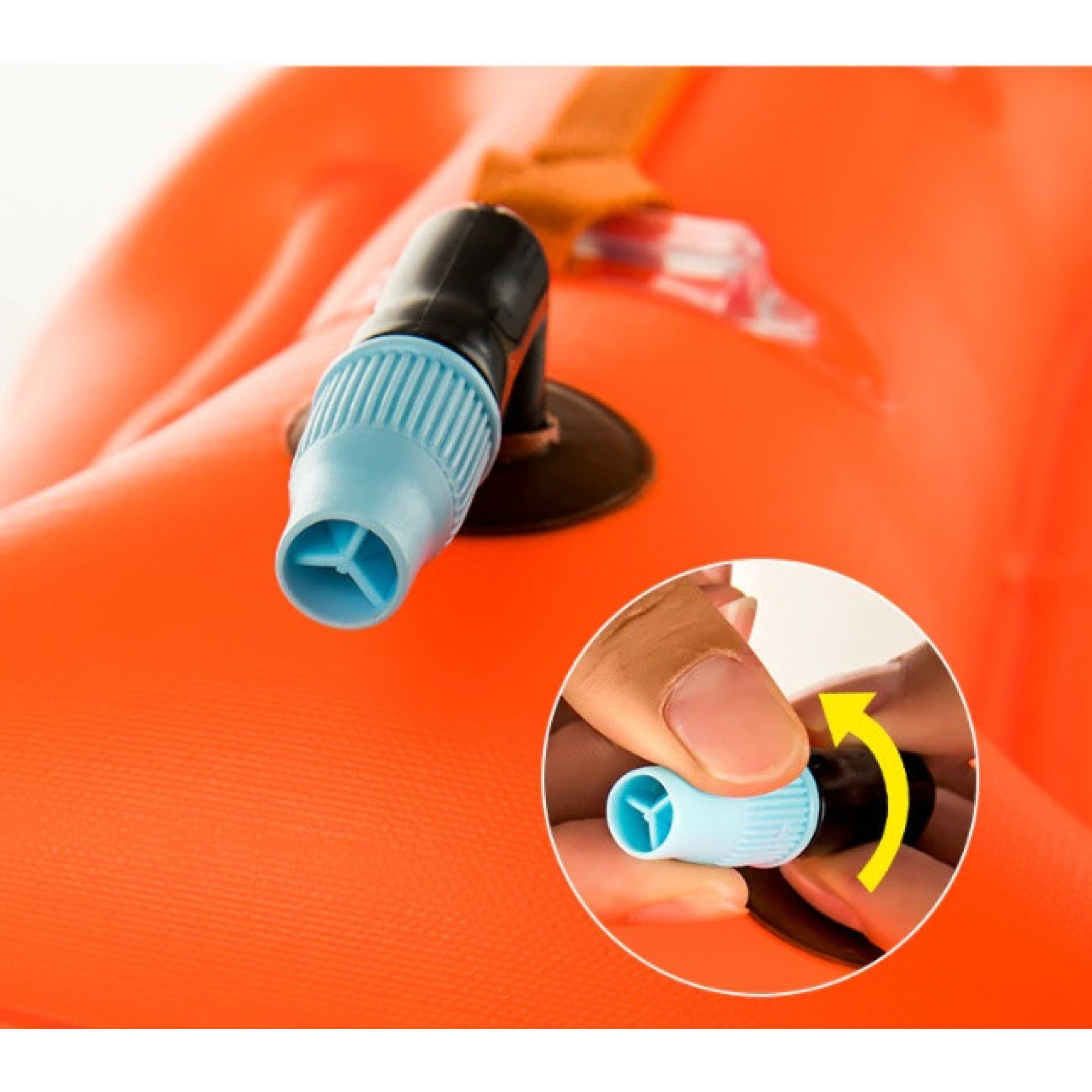 Надувной водонепроницаемый мешок 8,5 л Naturehike оранжевый NH17G002-G. - 3 - Robinzon.ua