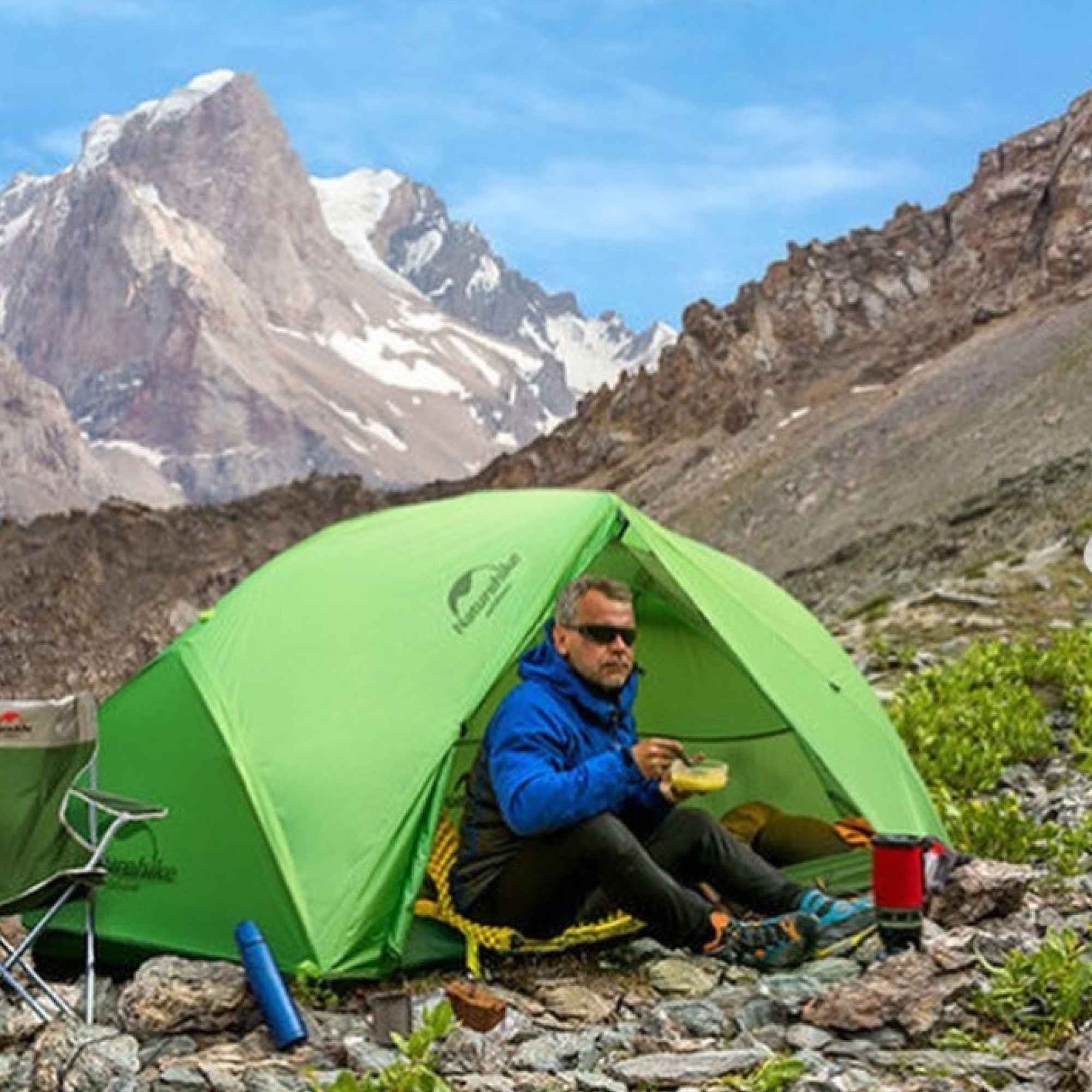 Двомісний намет Naturehike Star River 2 зелений NH17T012-T - 3 - Robinzon.ua