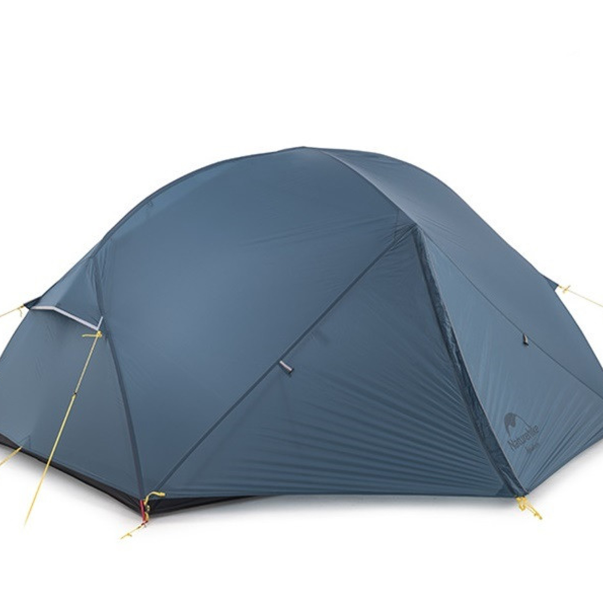 Двуместная палатка Naturehike Mongar 2 15D нейлон синяя NH19M002-J - Robinzon.ua