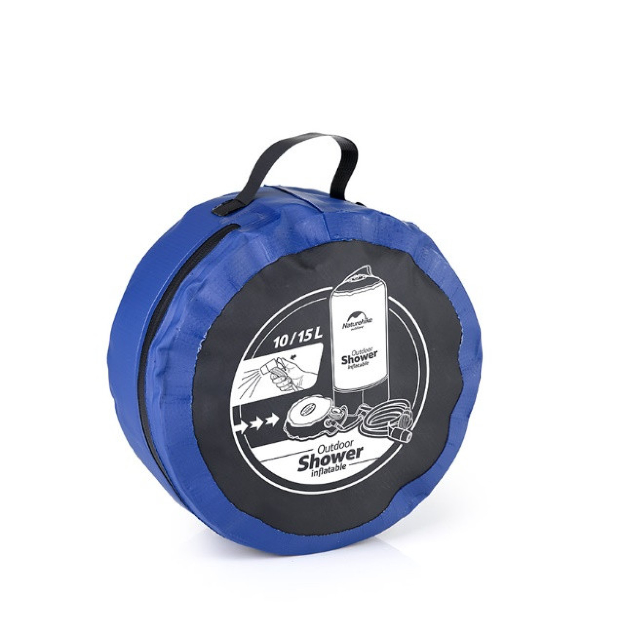 Душ кемпінговий Naturehike об'ємом 11 л NH17L101-D - 1 - Robinzon.ua