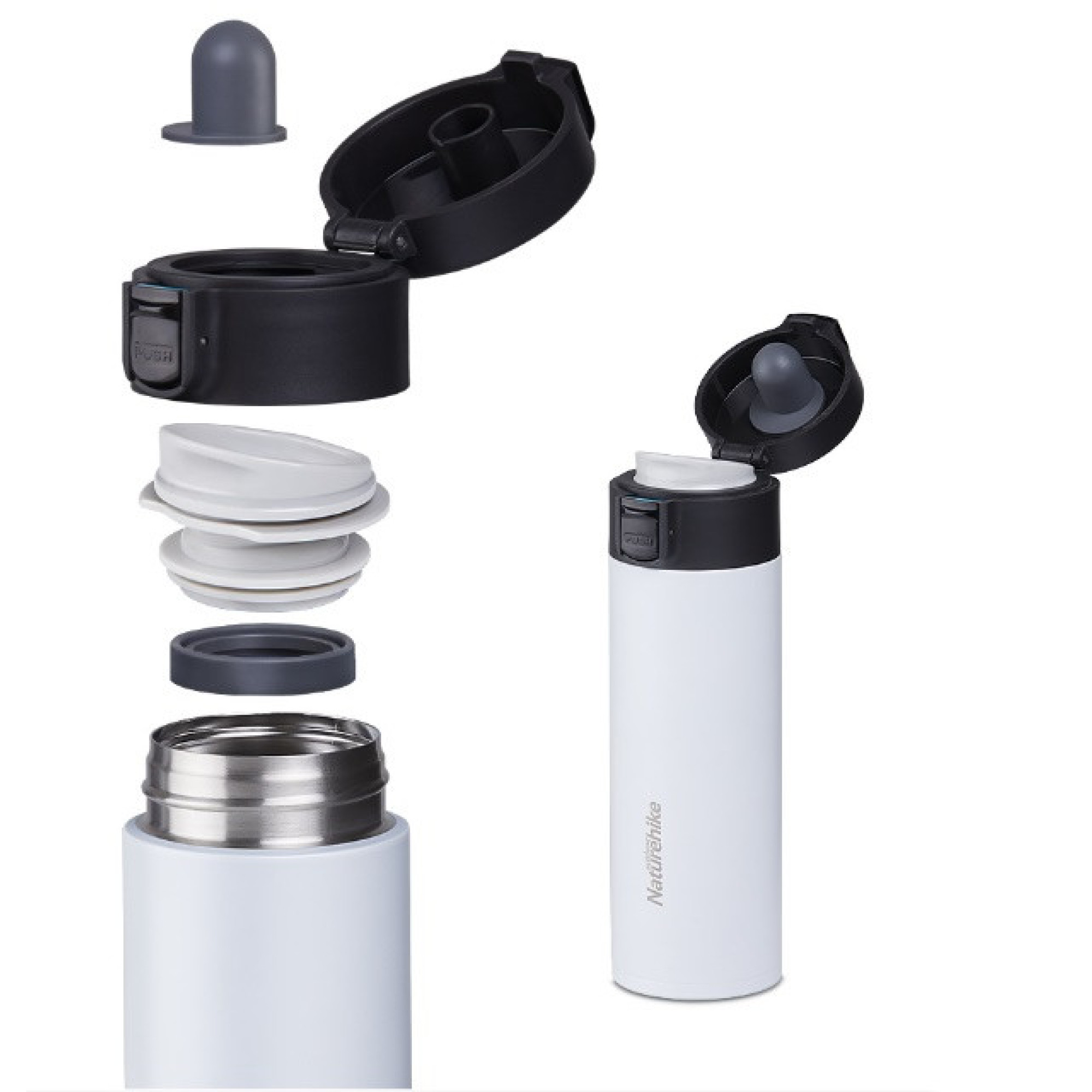 Термос Naturehike 500 мл білий  NH18T002-T - 3 - Robinzon.ua
