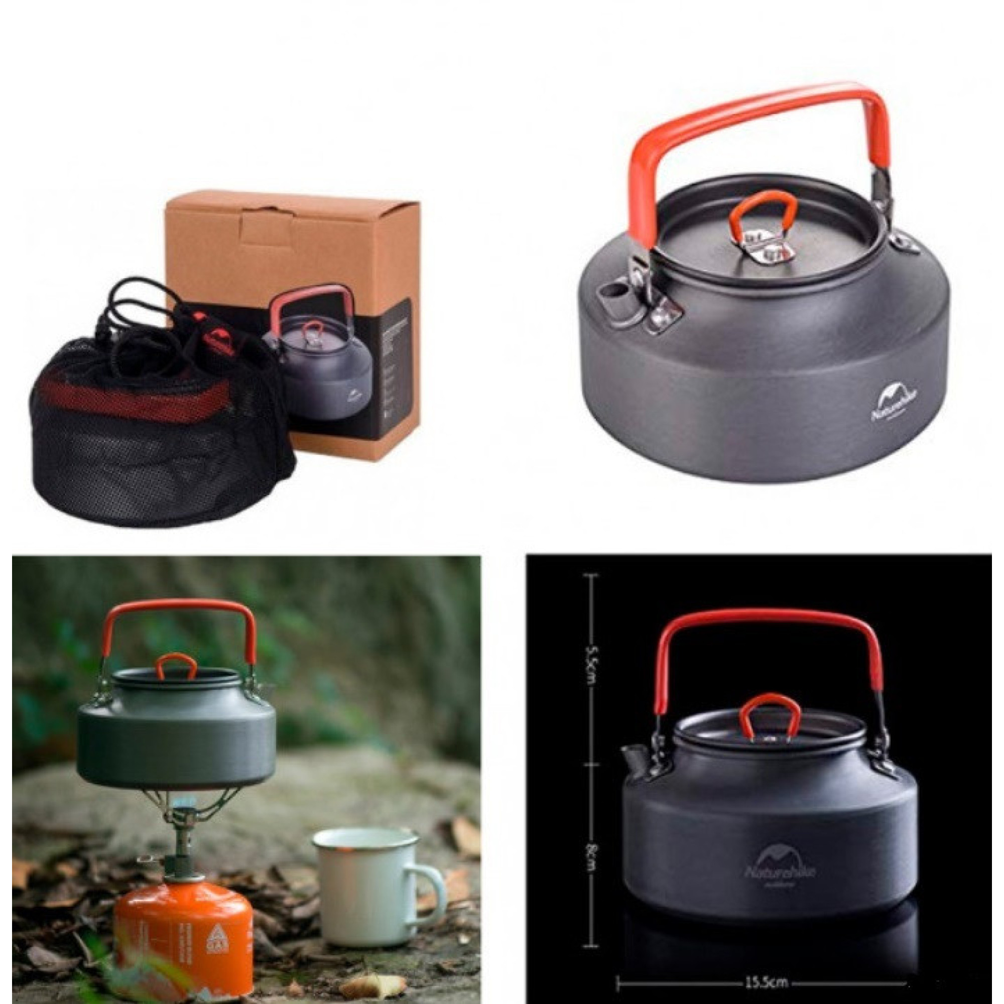Чайник Naturehike Camping 1,1 л NH17C020-H - 2 - Robinzon.ua