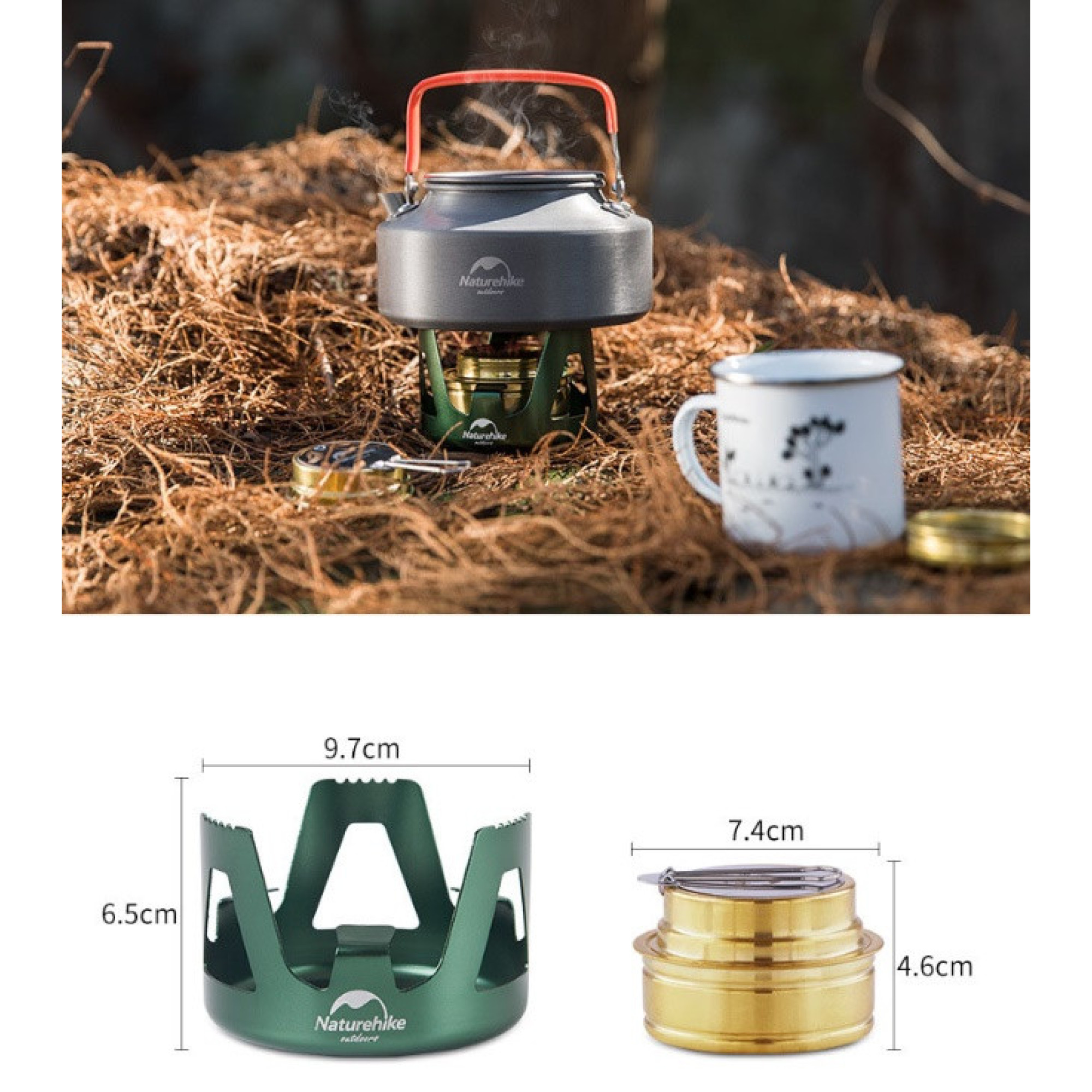 Пальник спиртовий Naturehike NH18L001-T - 2 - Robinzon.ua