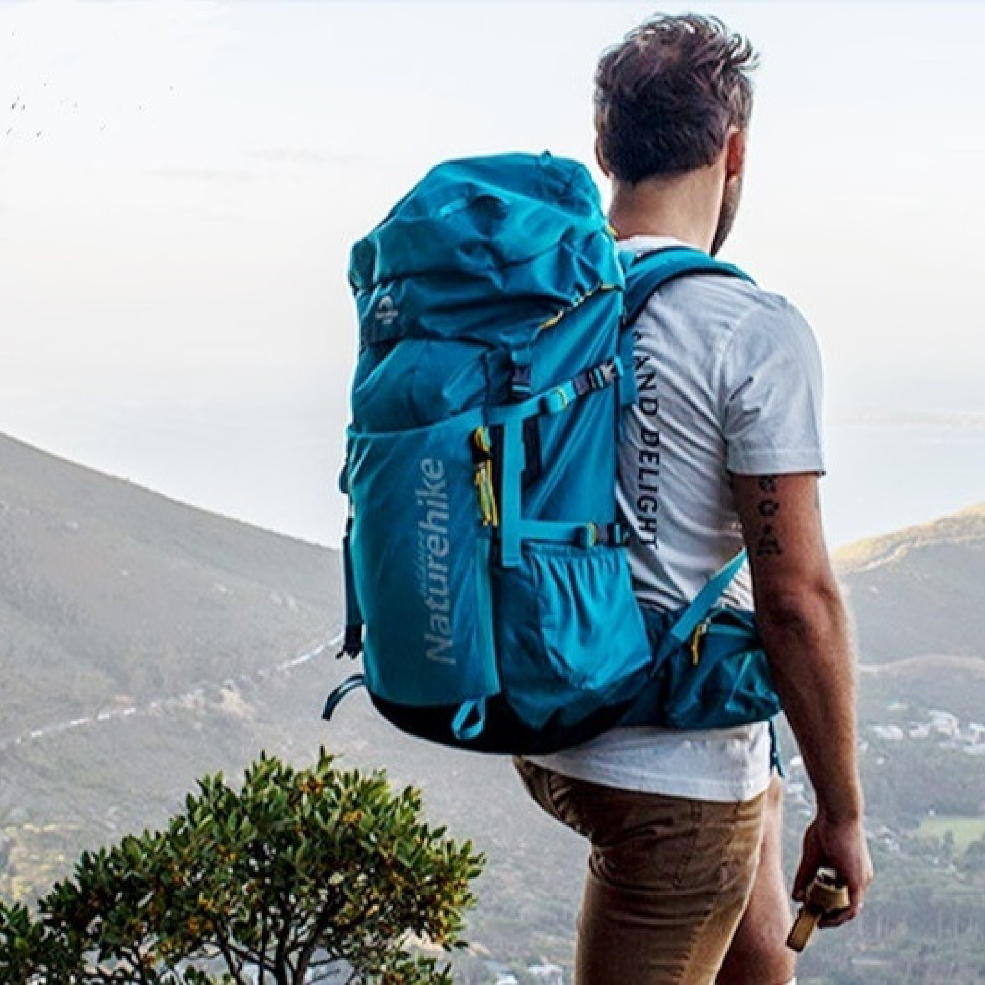 Рюкзак трекінговий Naturehike 45 л блакитний NH18Y045-Q - 1 - Robinzon.ua