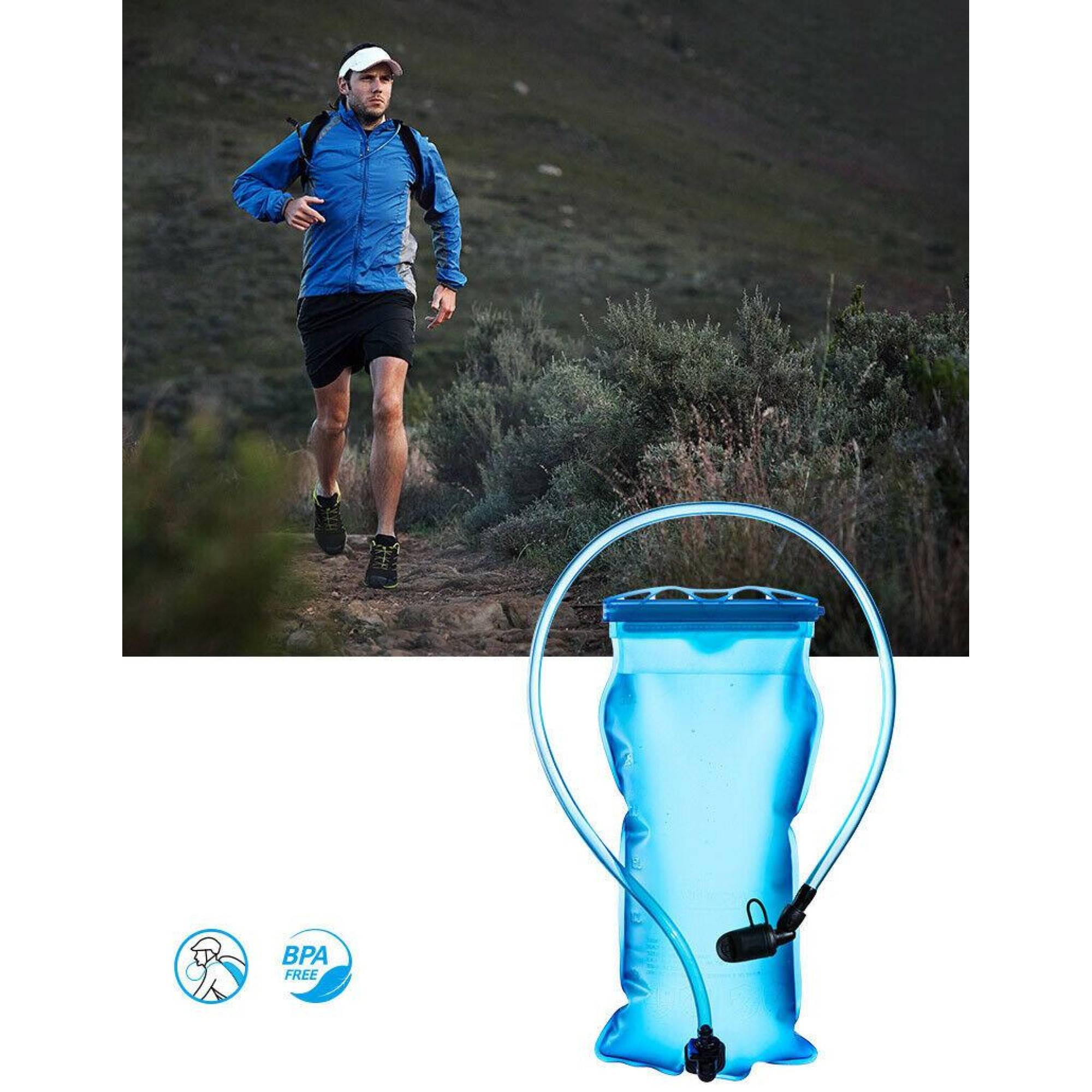 Питьевая система Naturehike 1,5 л голубая NH18S070-D. - 5 - Robinzon.ua