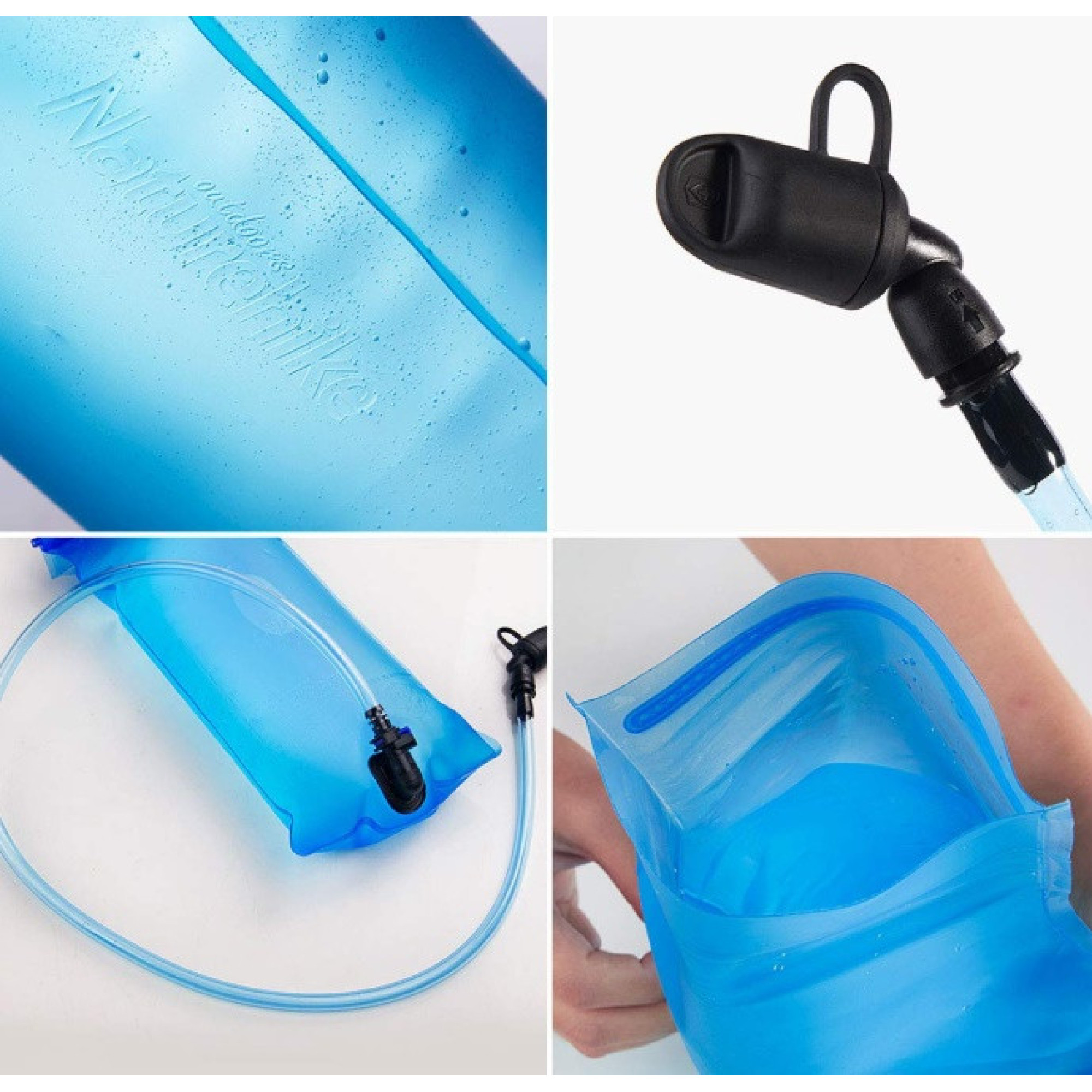 Питьевая система Naturehike 1,5 л голубая NH18S070-D. - 3 - Robinzon.ua