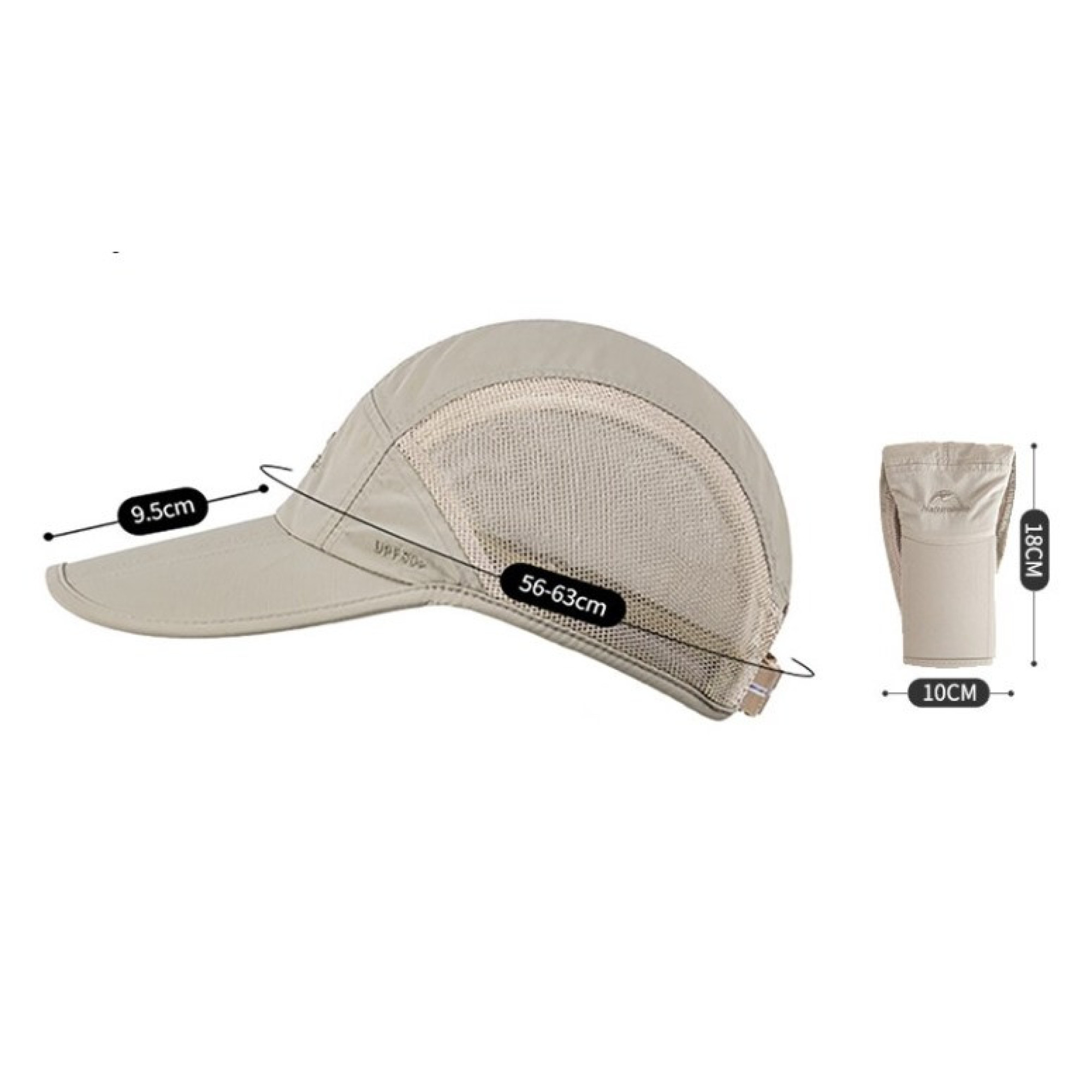 Сонцезахисна кепка Naturehike синій NH18H009-T - 1 - Robinzon.ua