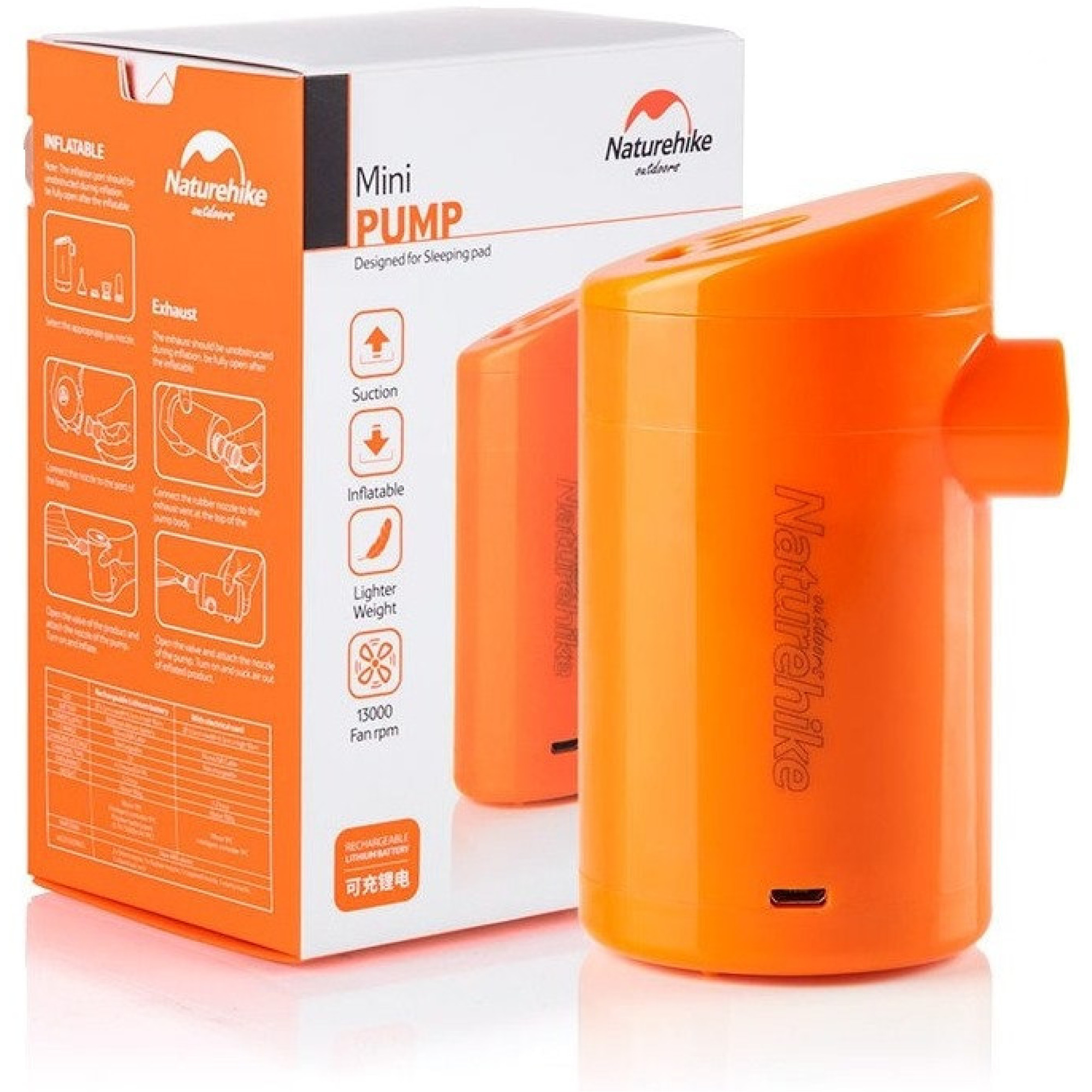 Насос Naturehike NH17C100-B - 1 - Robinzon.ua