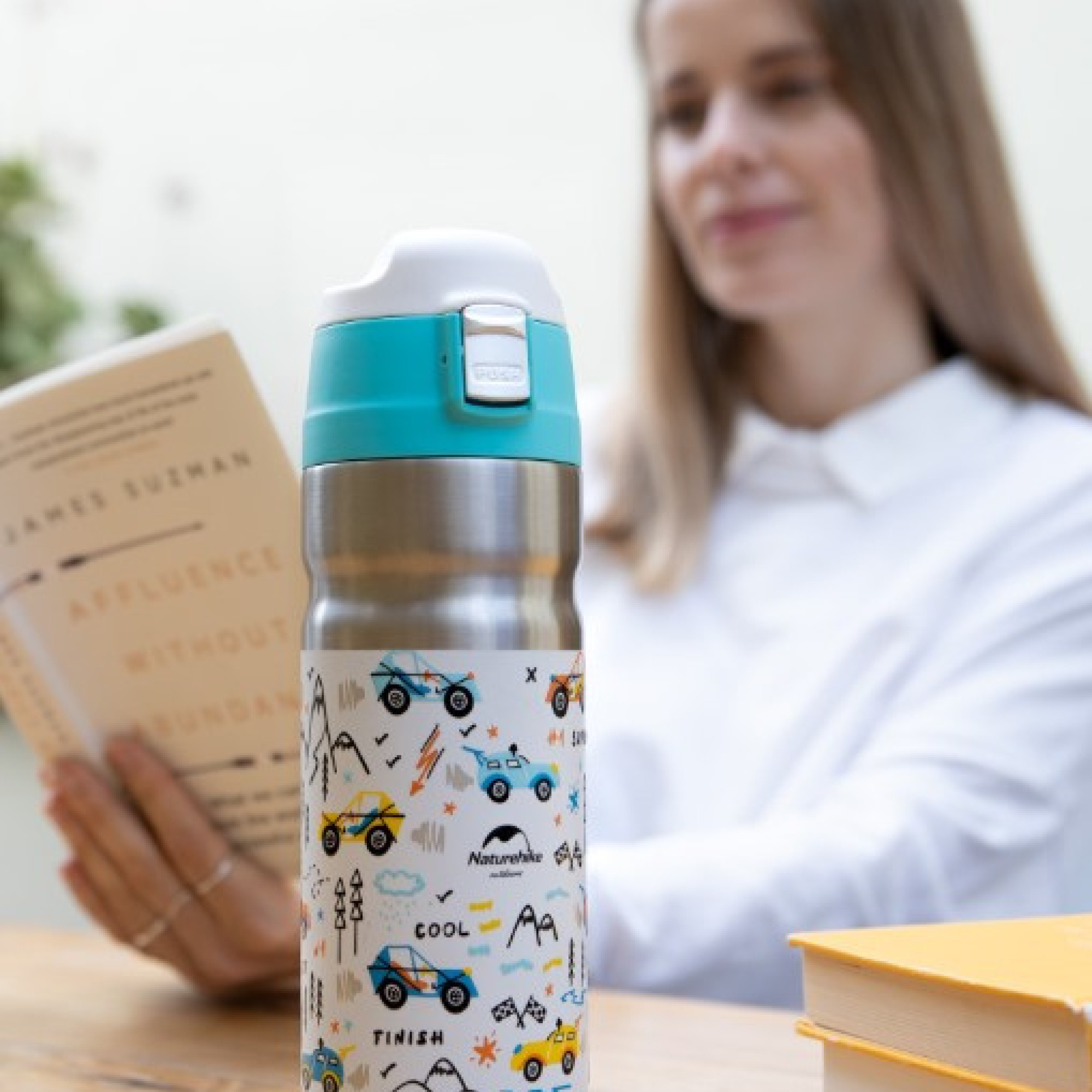 Термос Naturehike 500 мл белый NH19SJ009 - 3 - Robinzon.ua