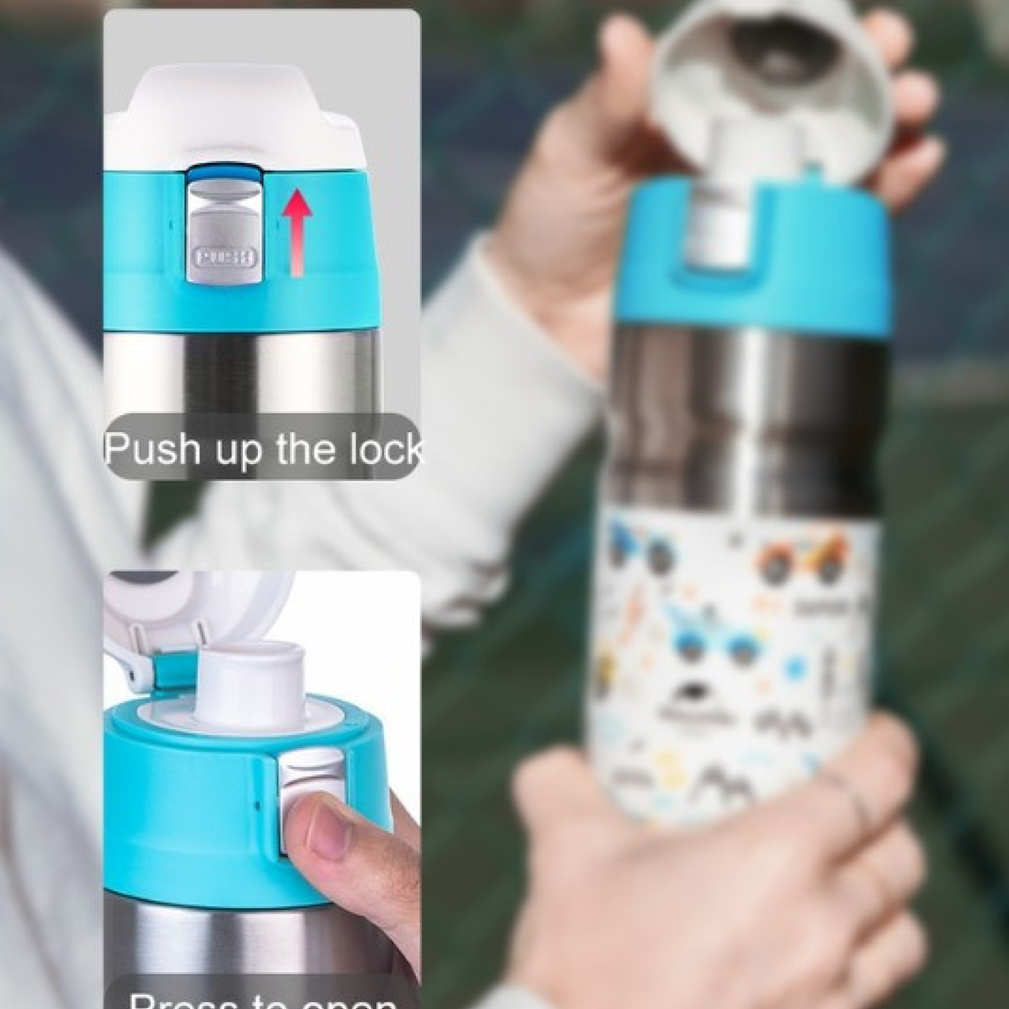 Термос Naturehike 500 мл белый NH19SJ009 - 2 - Robinzon.ua