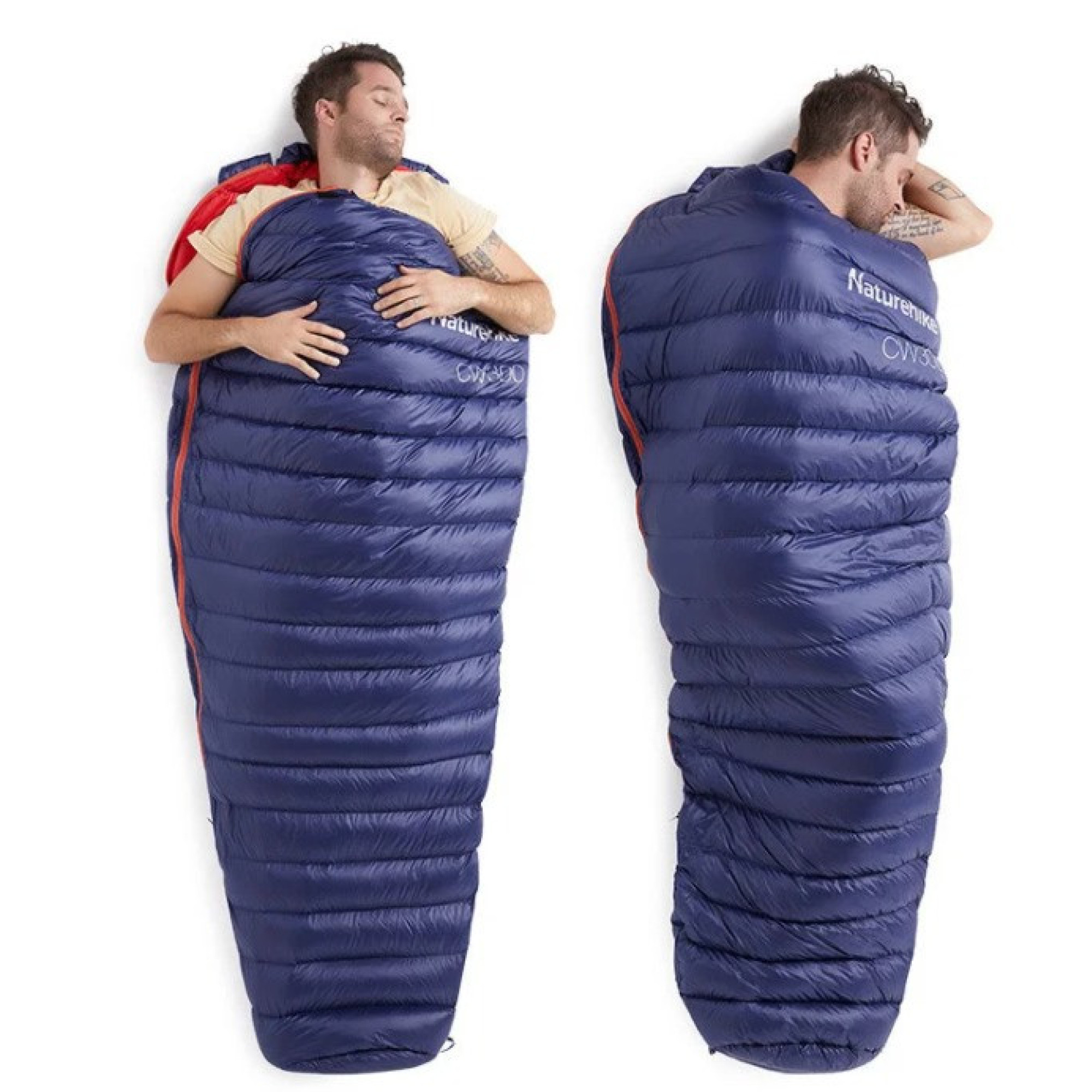 Спальный мешок пуховый Naturehike CW300 синий NH18S300-D. - 2 - Robinzon.ua